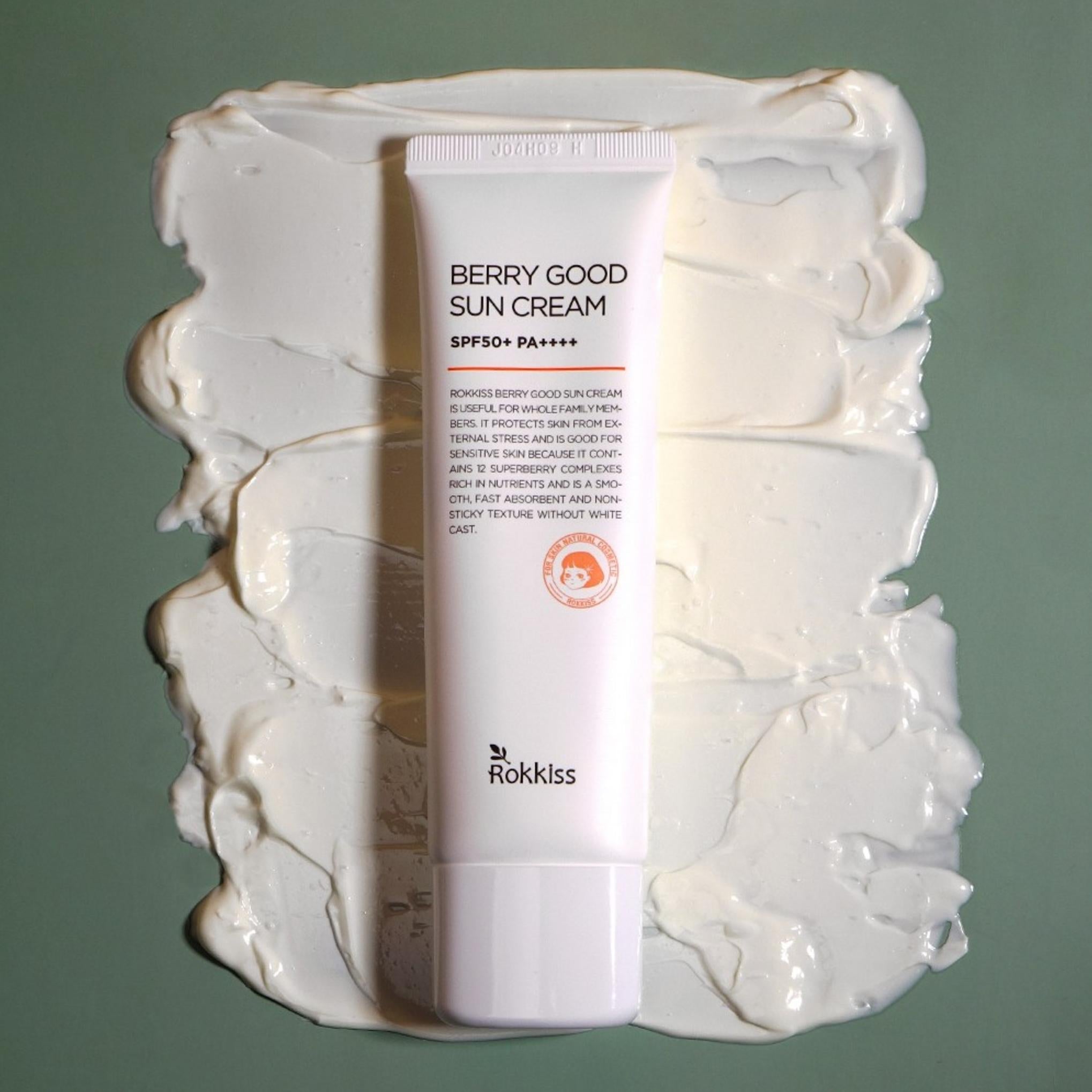 Rocky's Berry Good Bio- und feuchtigkeitsspendende Sonnencreme SPF50+ PA++++