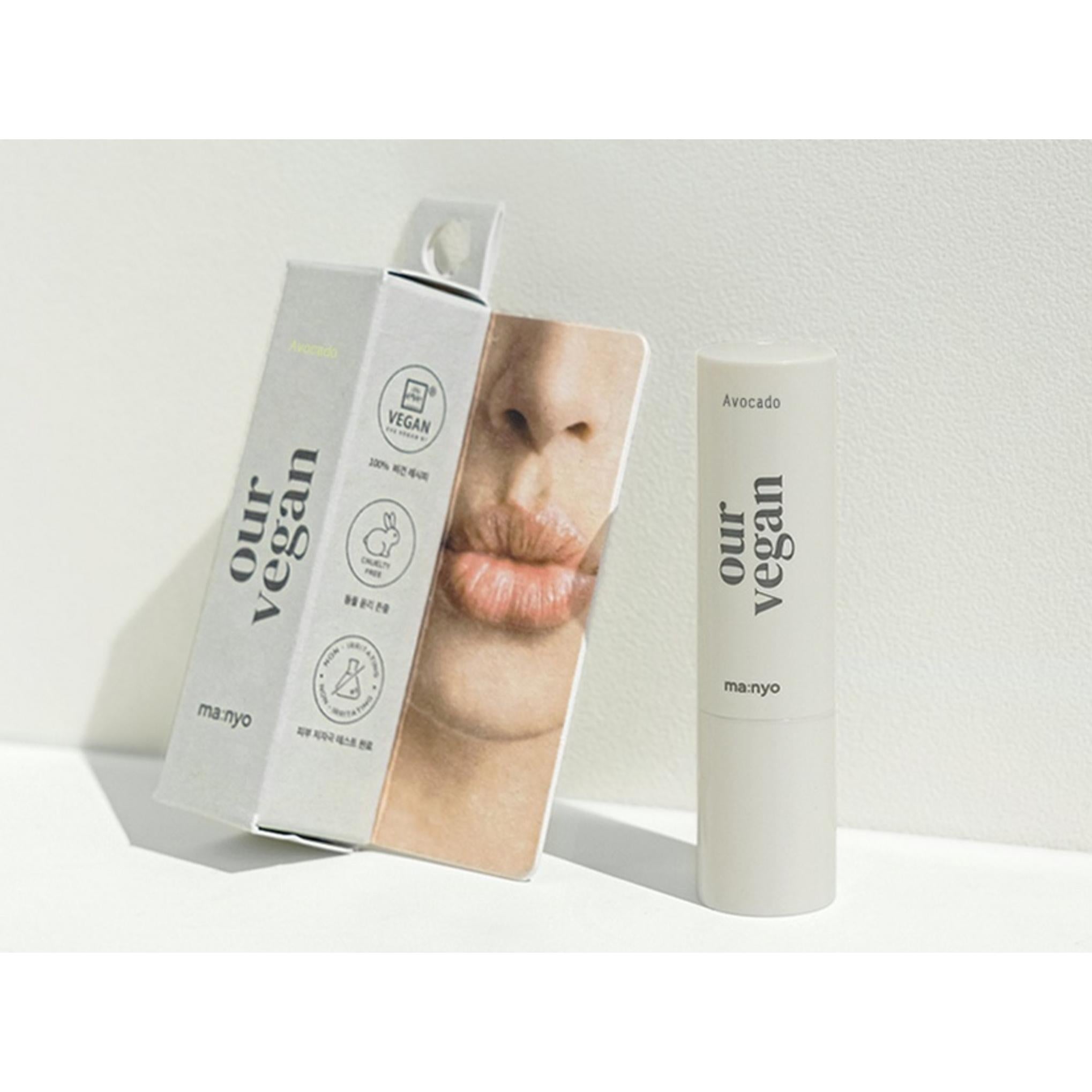 Manyo Factory Il nostro balsamo per labbra vegano colorato 3,7 g