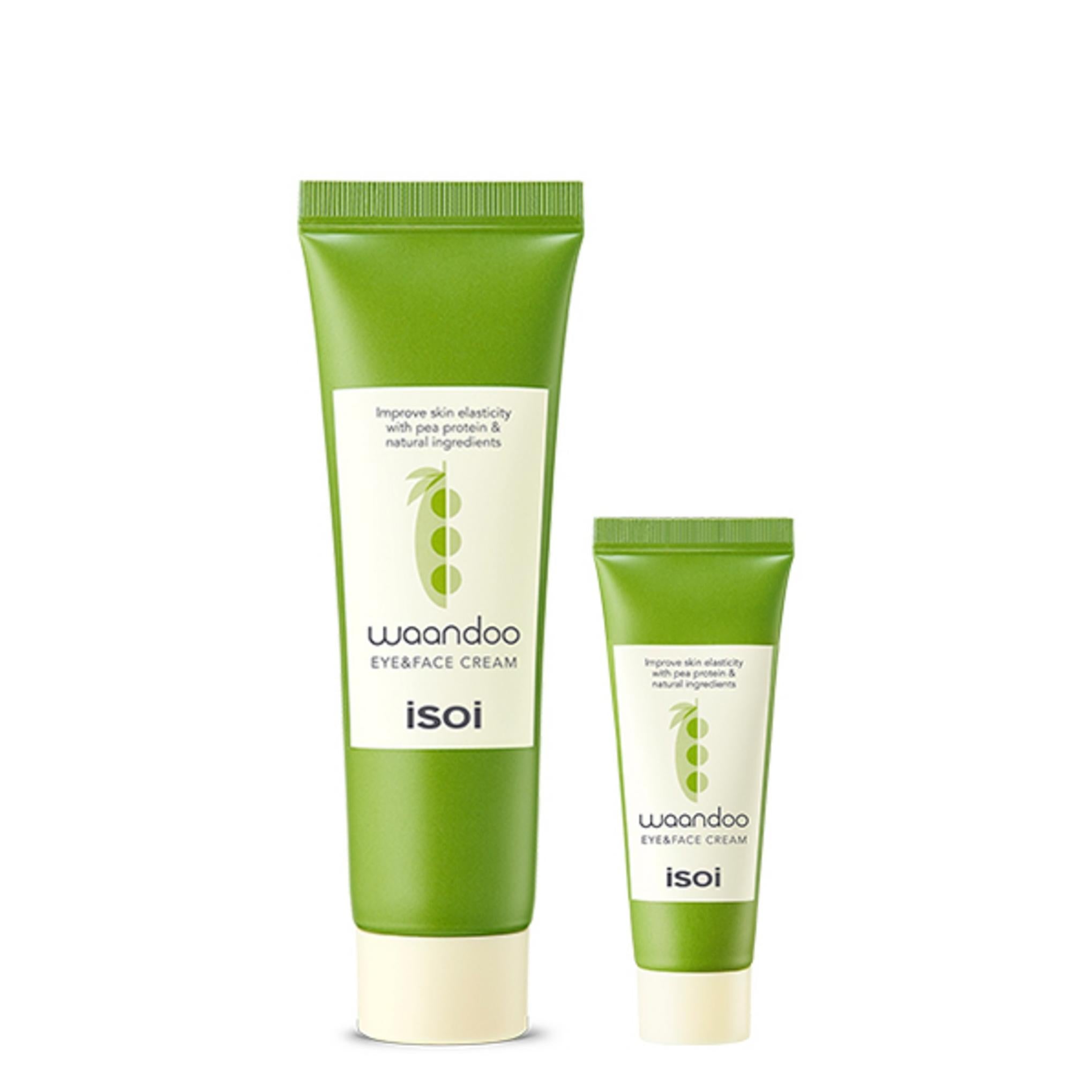 Isoi Pea Augen- und Gesichtscreme 45ml + 10ml