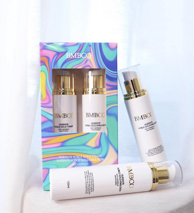 [BMBICO] Skin Luminous Gold Esthetic Toner Emulsion Set