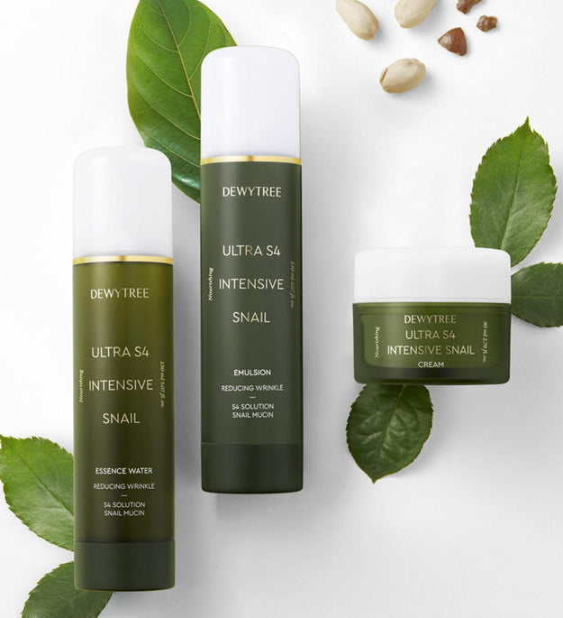 Dewytree ウルトラ S4 インテンシブ カタツムリ エッセンス ウォーター 150ml + エマルジョン 150ml