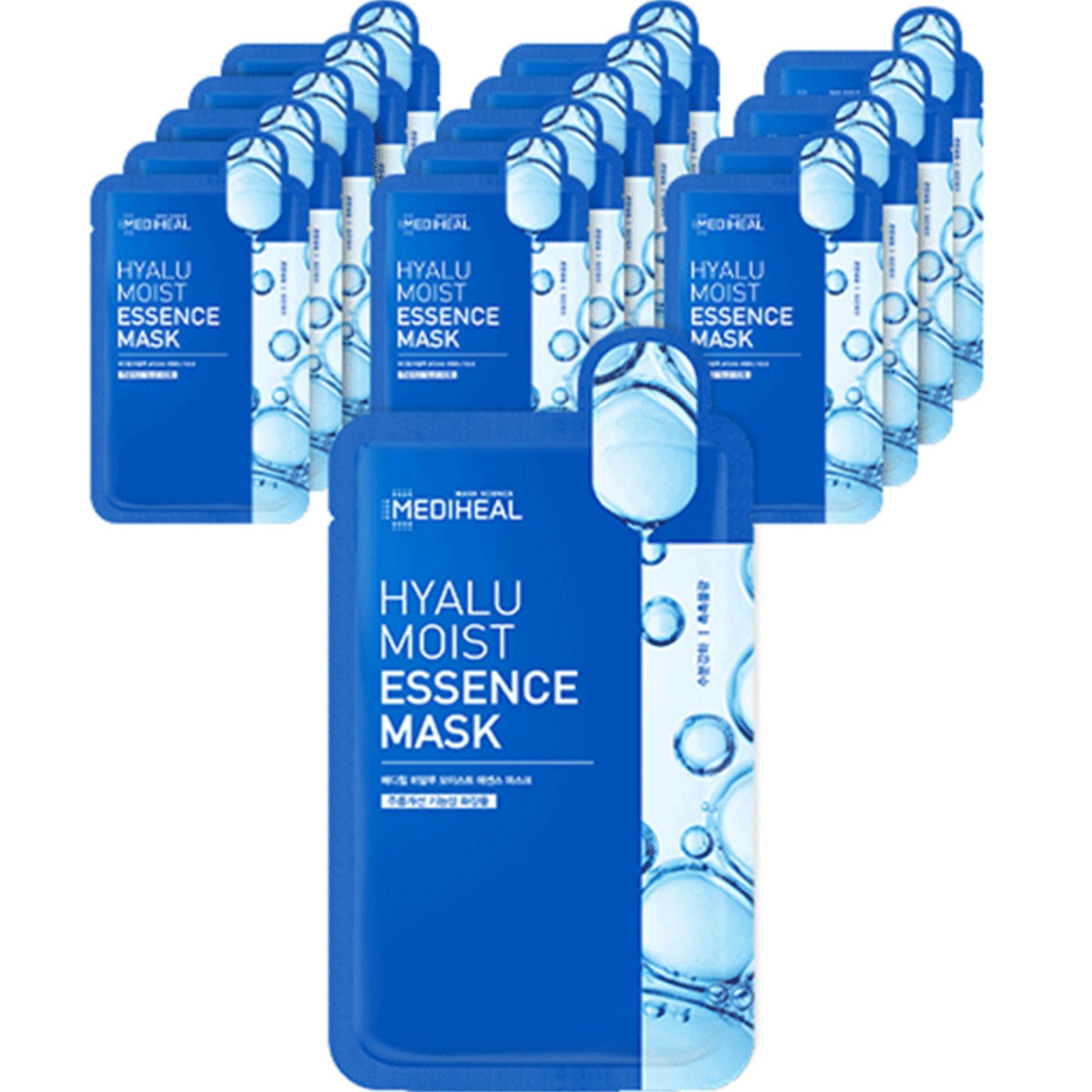 Mascarilla hidratante Hyalu Moist Essence de Mediheal, 20 ml