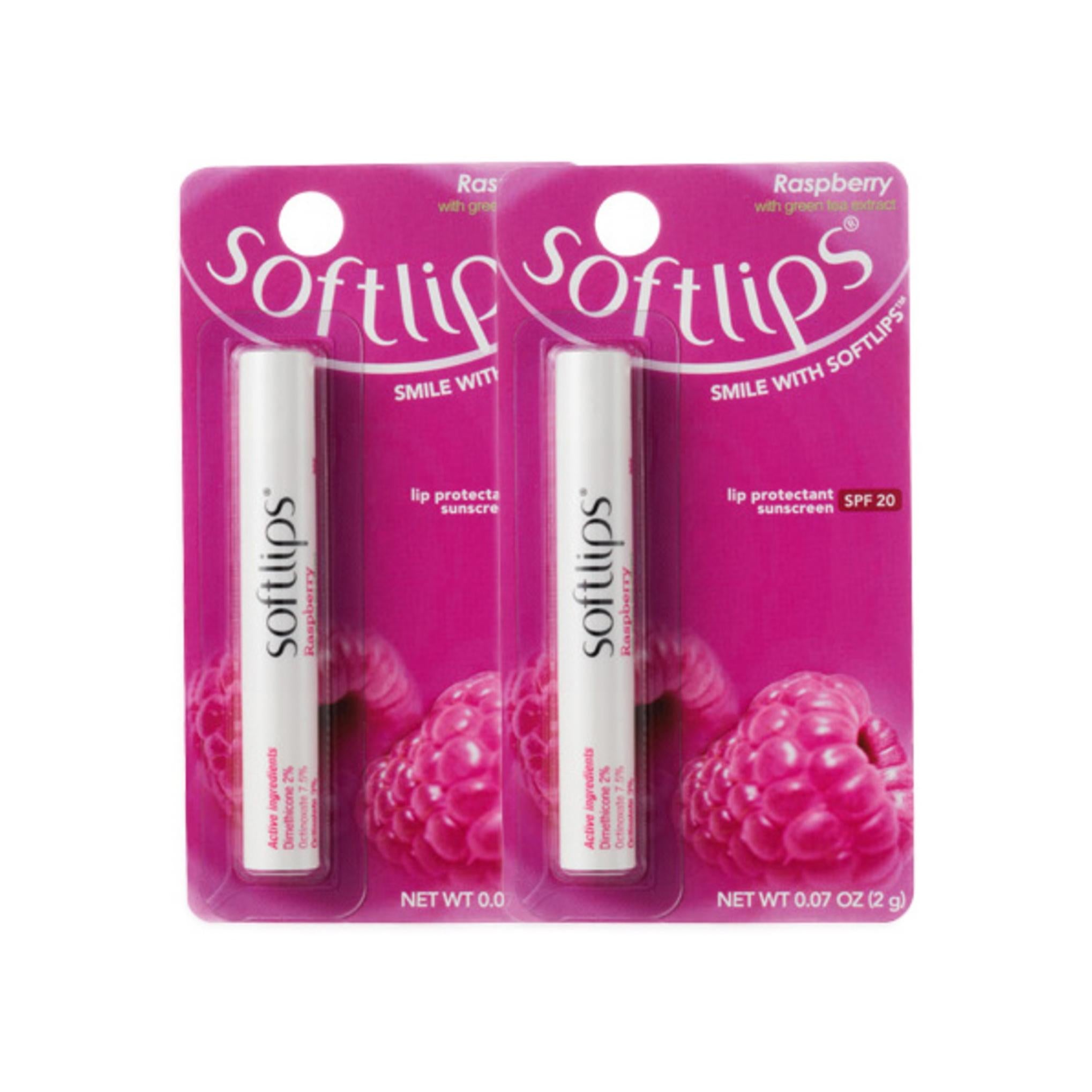 Baume à lèvres à la framboise Softlips