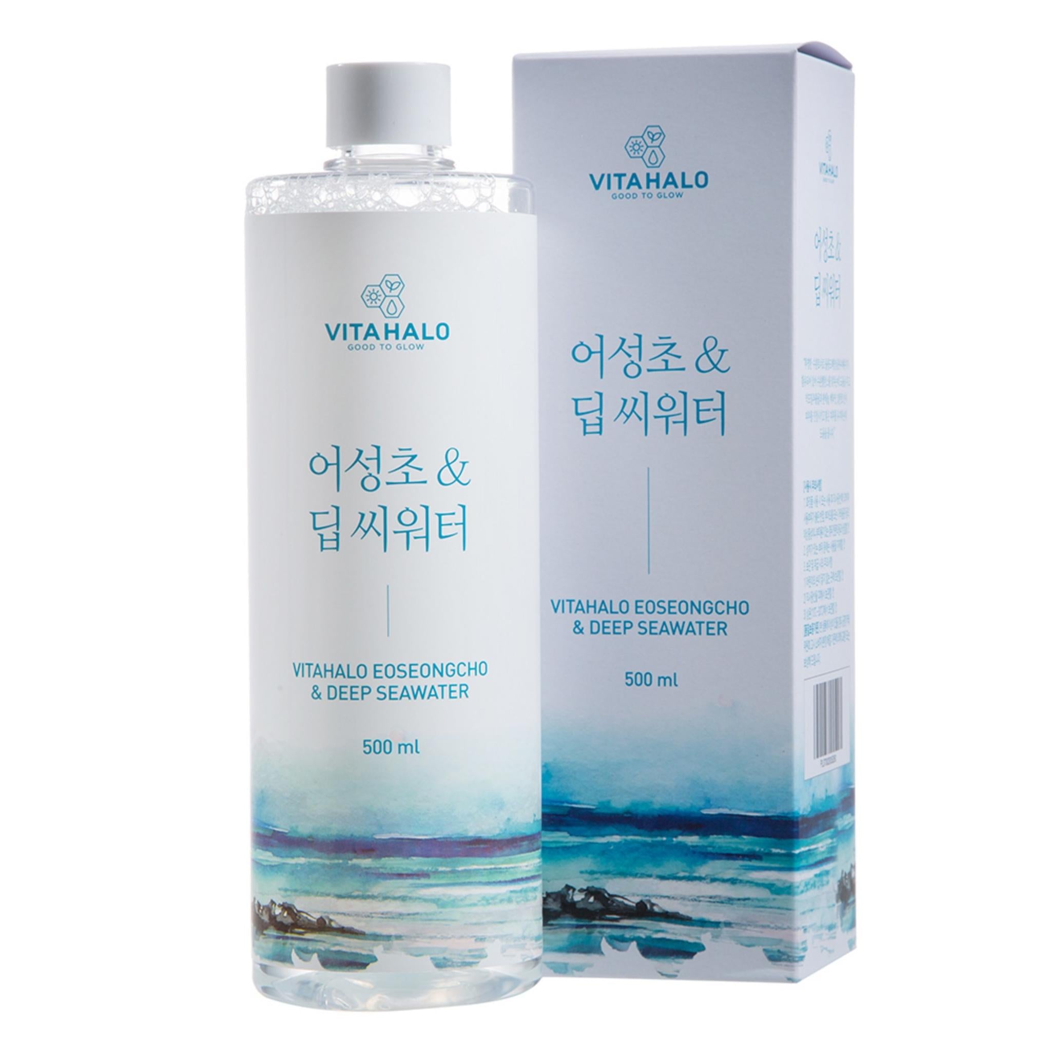 Tonique Vita Halo Eau de mer profonde et Houttuynia cordata