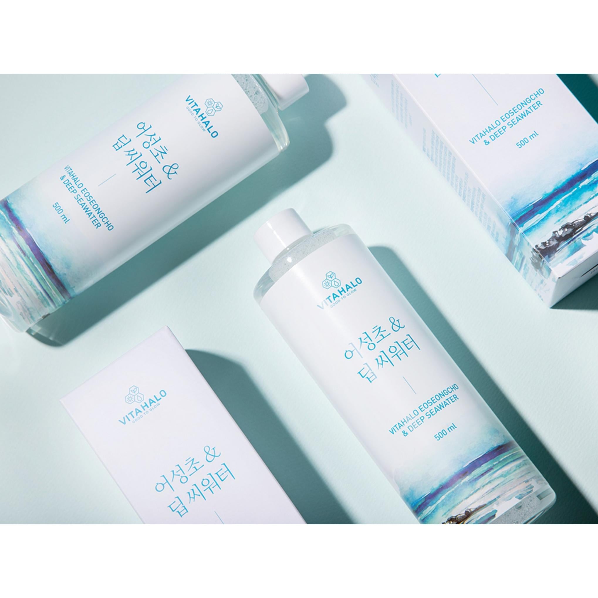 Tonique Vita Halo Eau de mer profonde et Houttuynia cordata