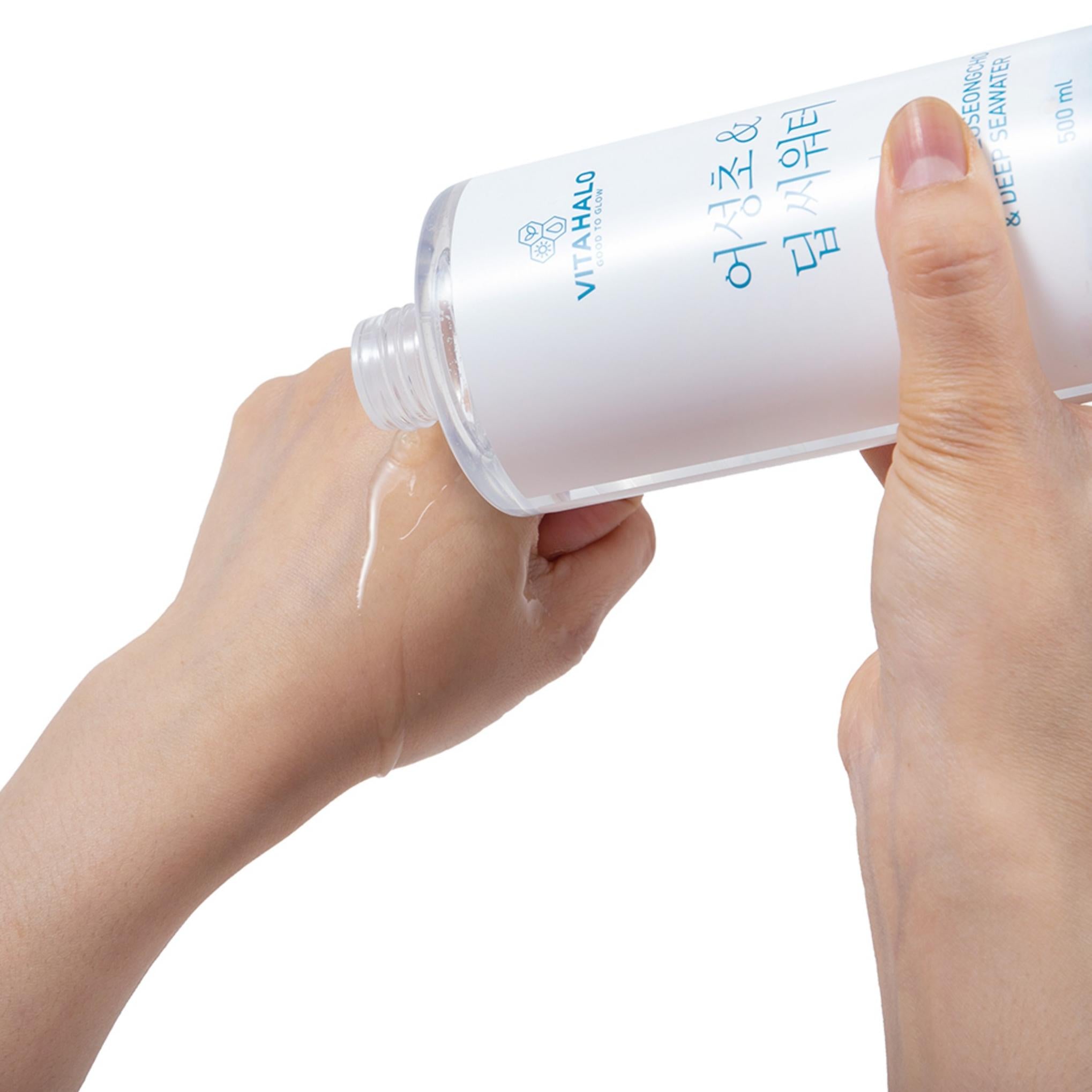 Tonique Vita Halo Eau de mer profonde et Houttuynia cordata