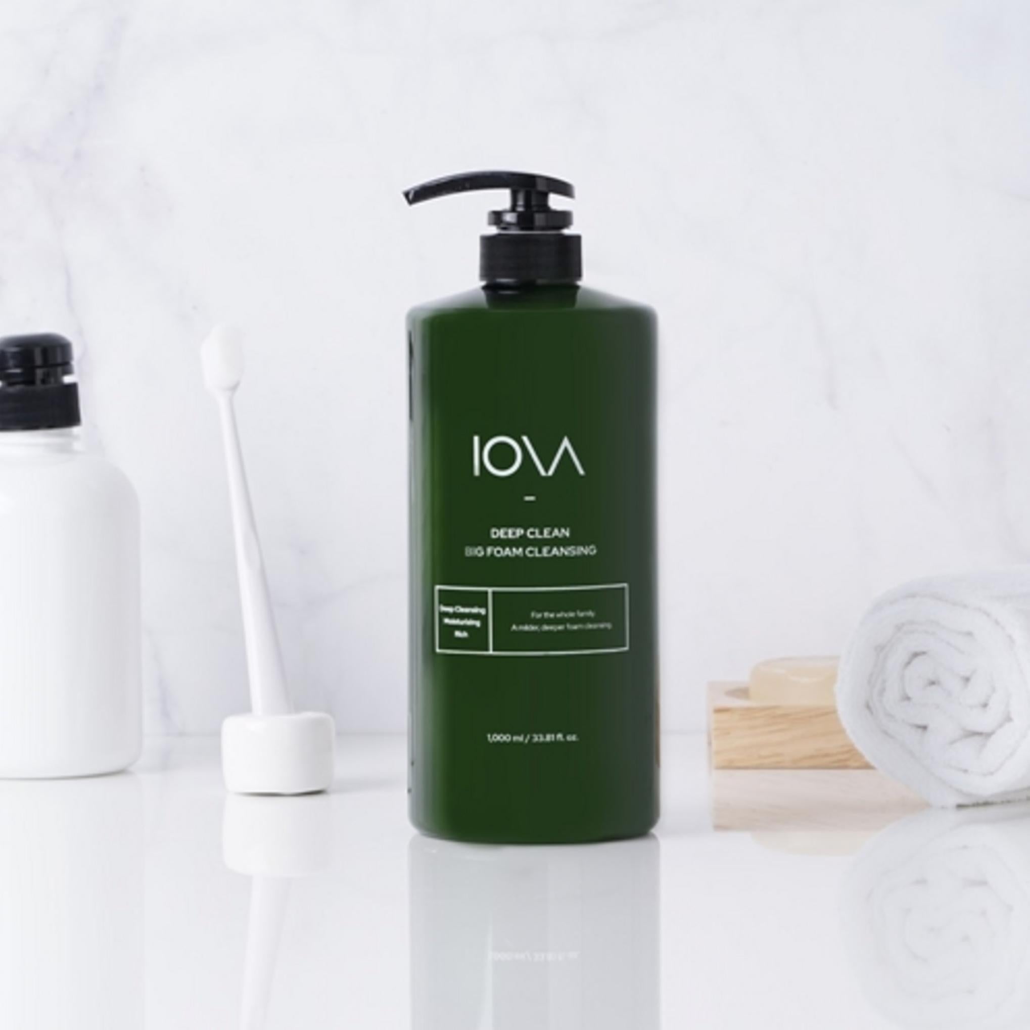 أيونا، سعة كبيرة، تنظيف عميق ورغوة تنظيف كبيرة