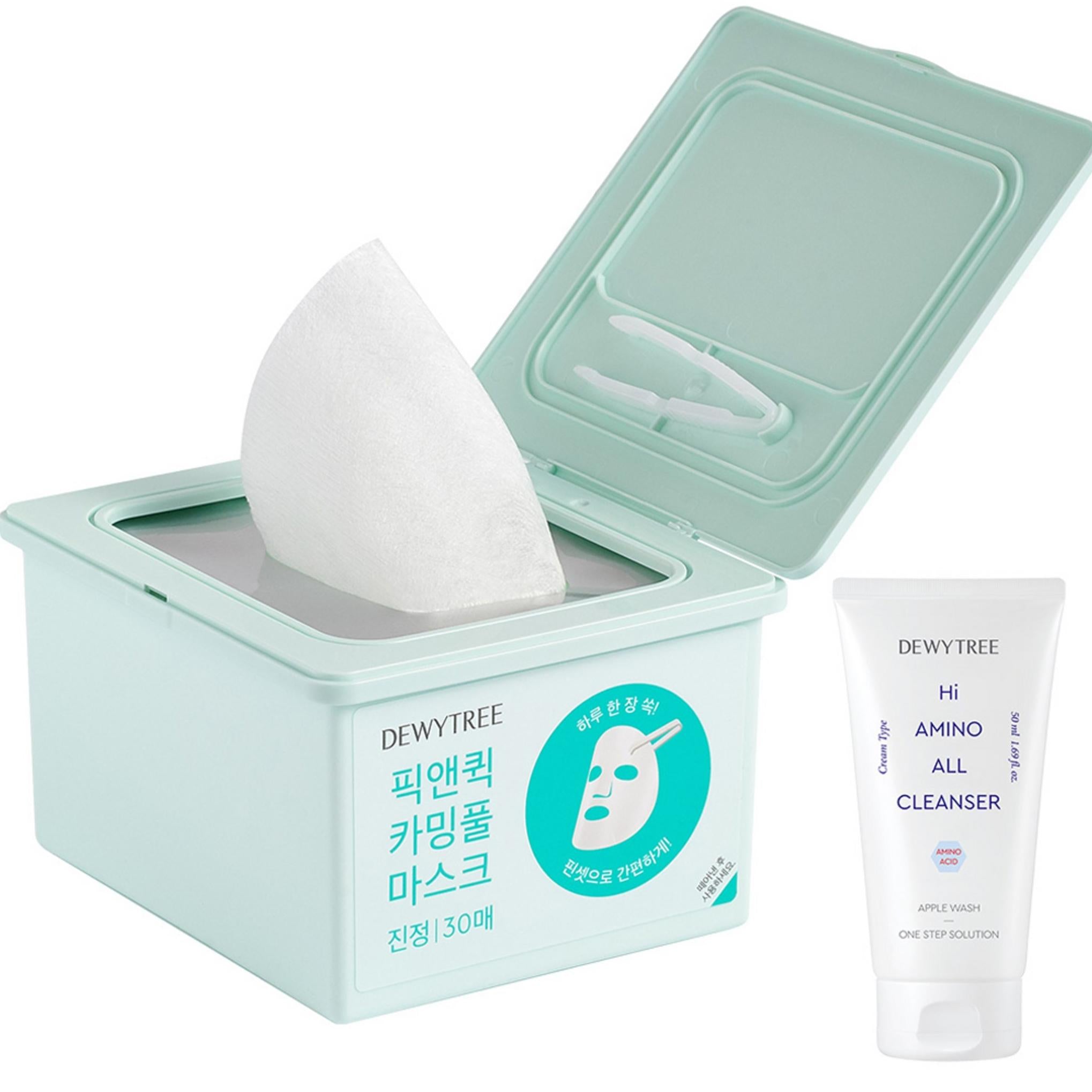 Dewytree Special Pick & Quick Pullout Mask Calmingful + High Amino Foam 50ml