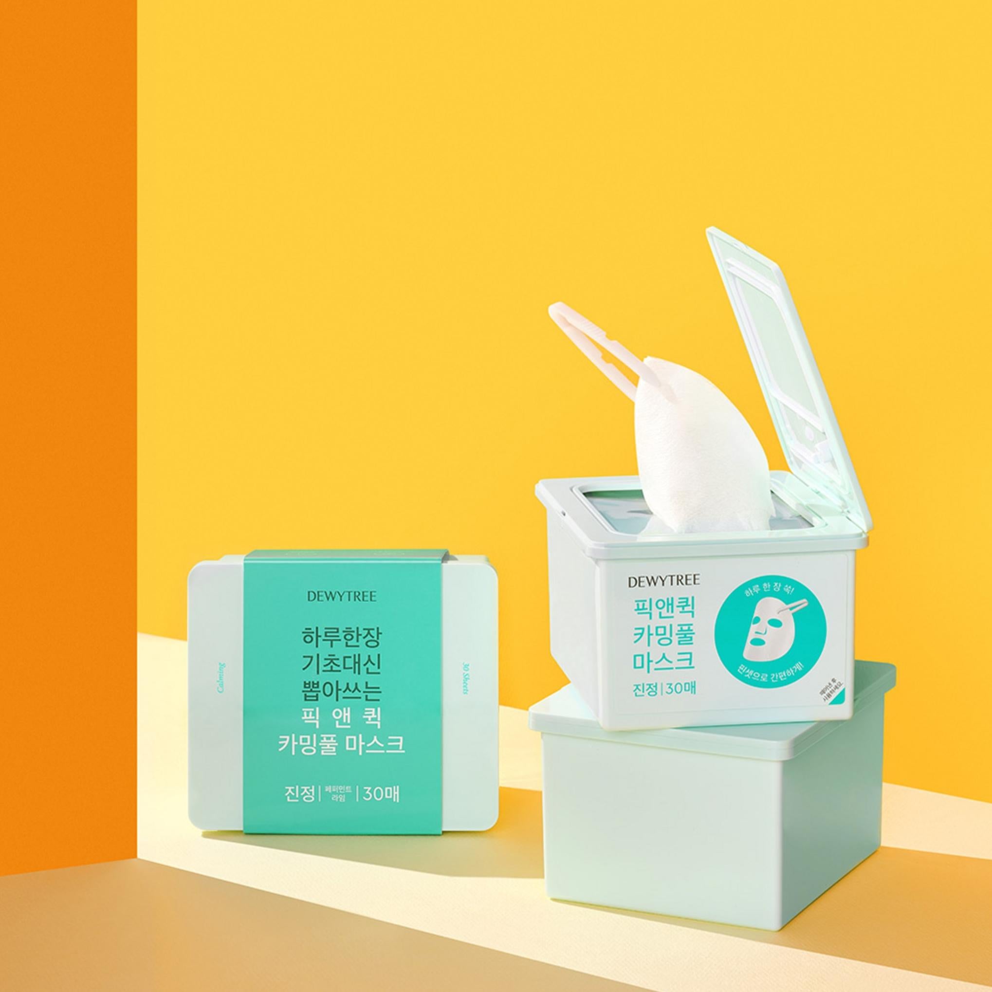 Dewytree Special Pick & Quick Pullout Mask Calmingful + High Amino Foam 50ml