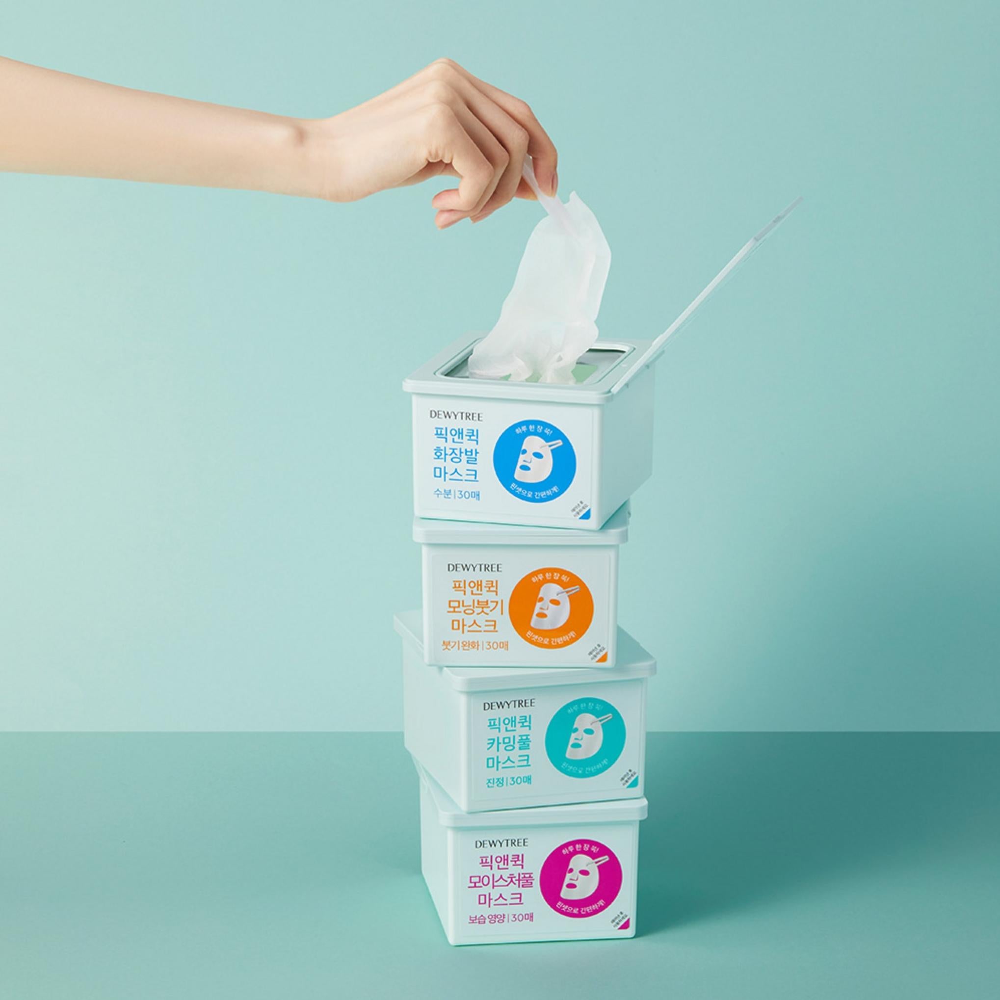 Dewytree Special Pick & Quick Pullout Mask Calmingful + High Amino Foam 50ml