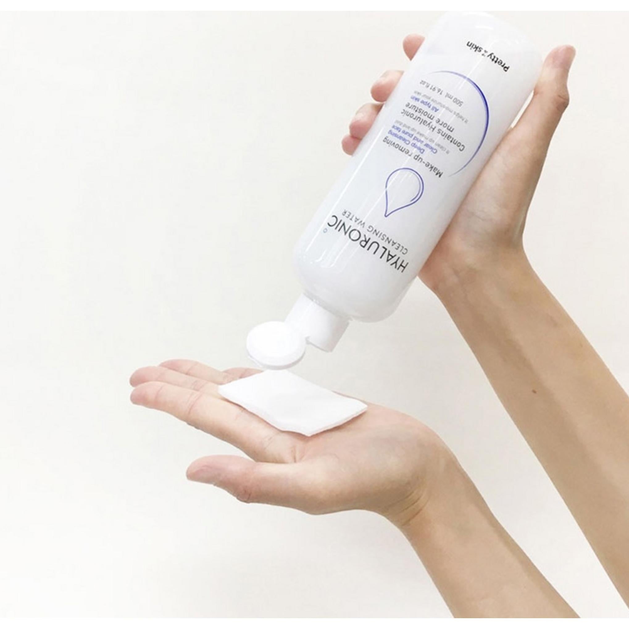 Água de limpeza com ácido hialurônico Pretty Skin