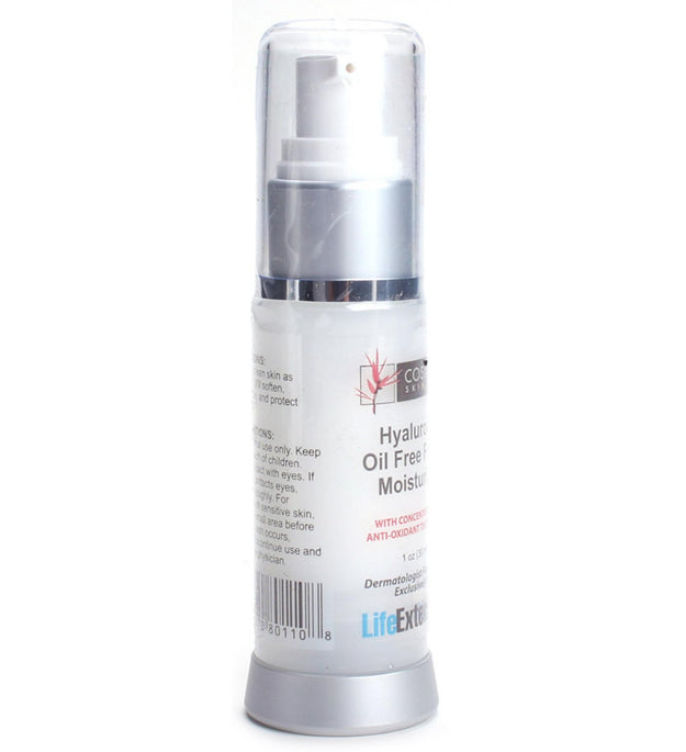 Crema hidratante facial sin aceite hialurónico Life Extension