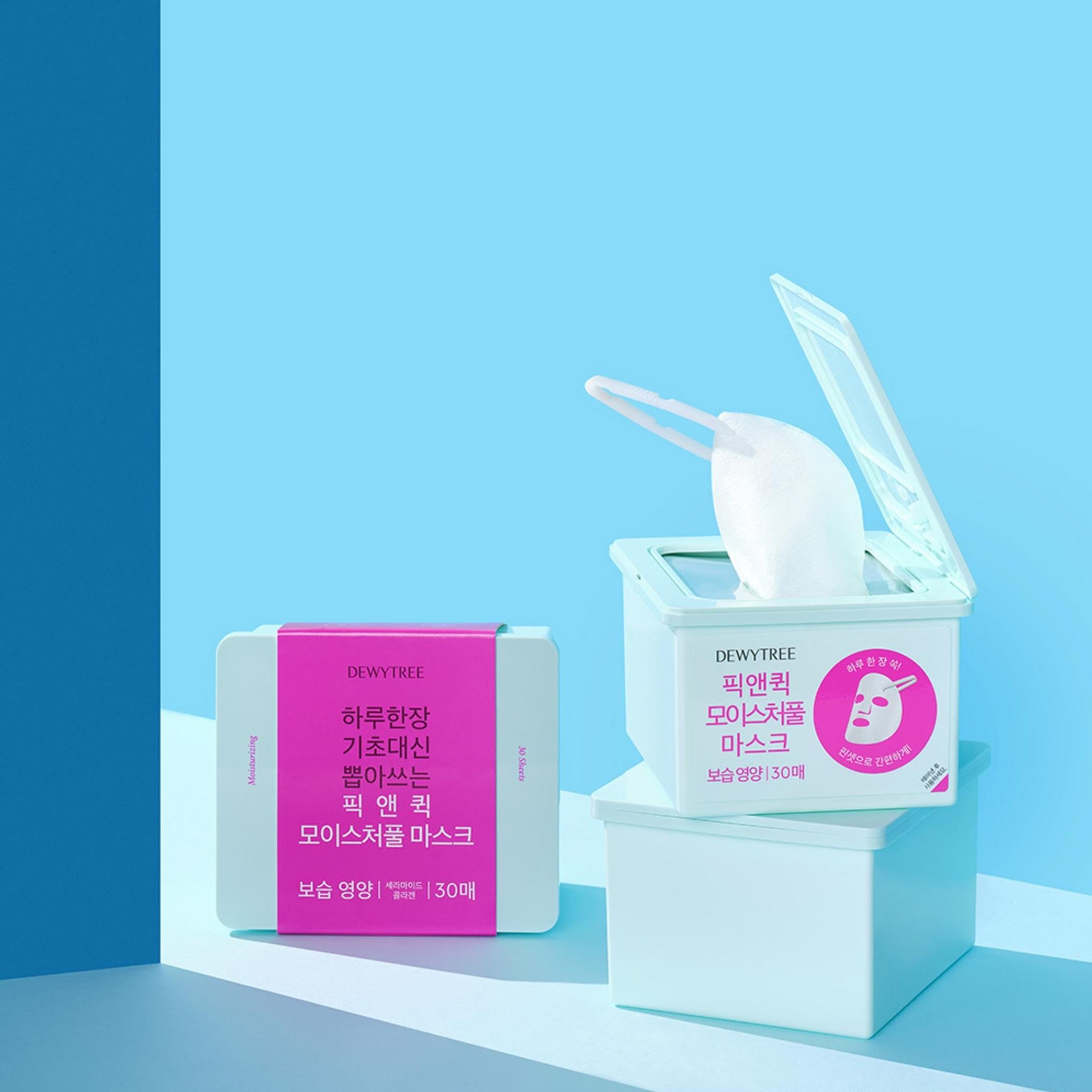 Dewytree Special Pick & Quick Moisture Full Mask + High Amino Foam 50ml