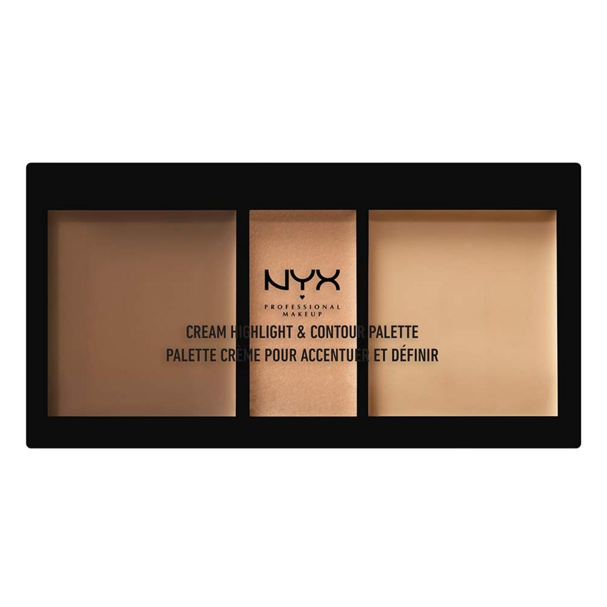NYX Palette illuminante e contorno in crema 6,6 g