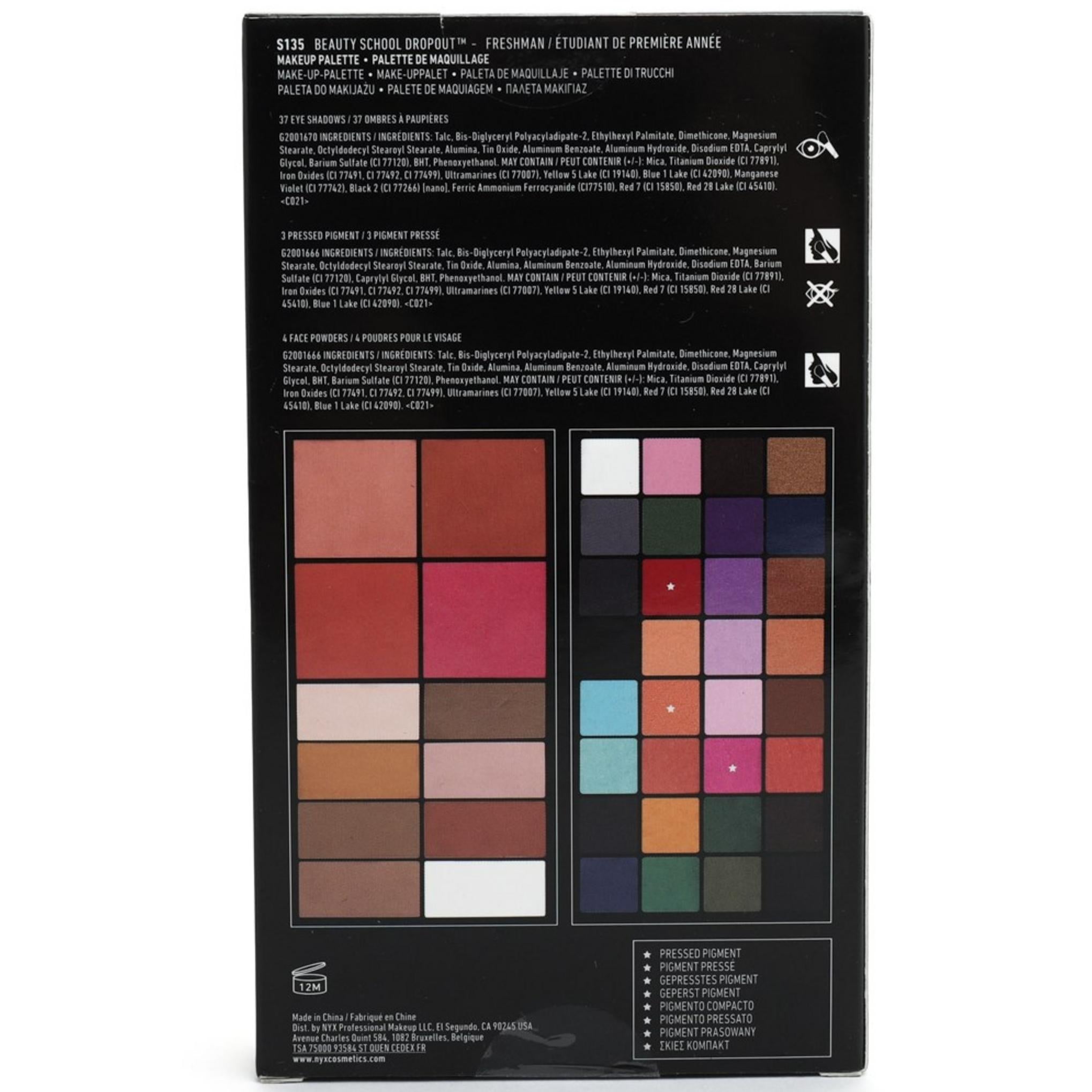 NYX Beauty School Dropout Freshman Palette
