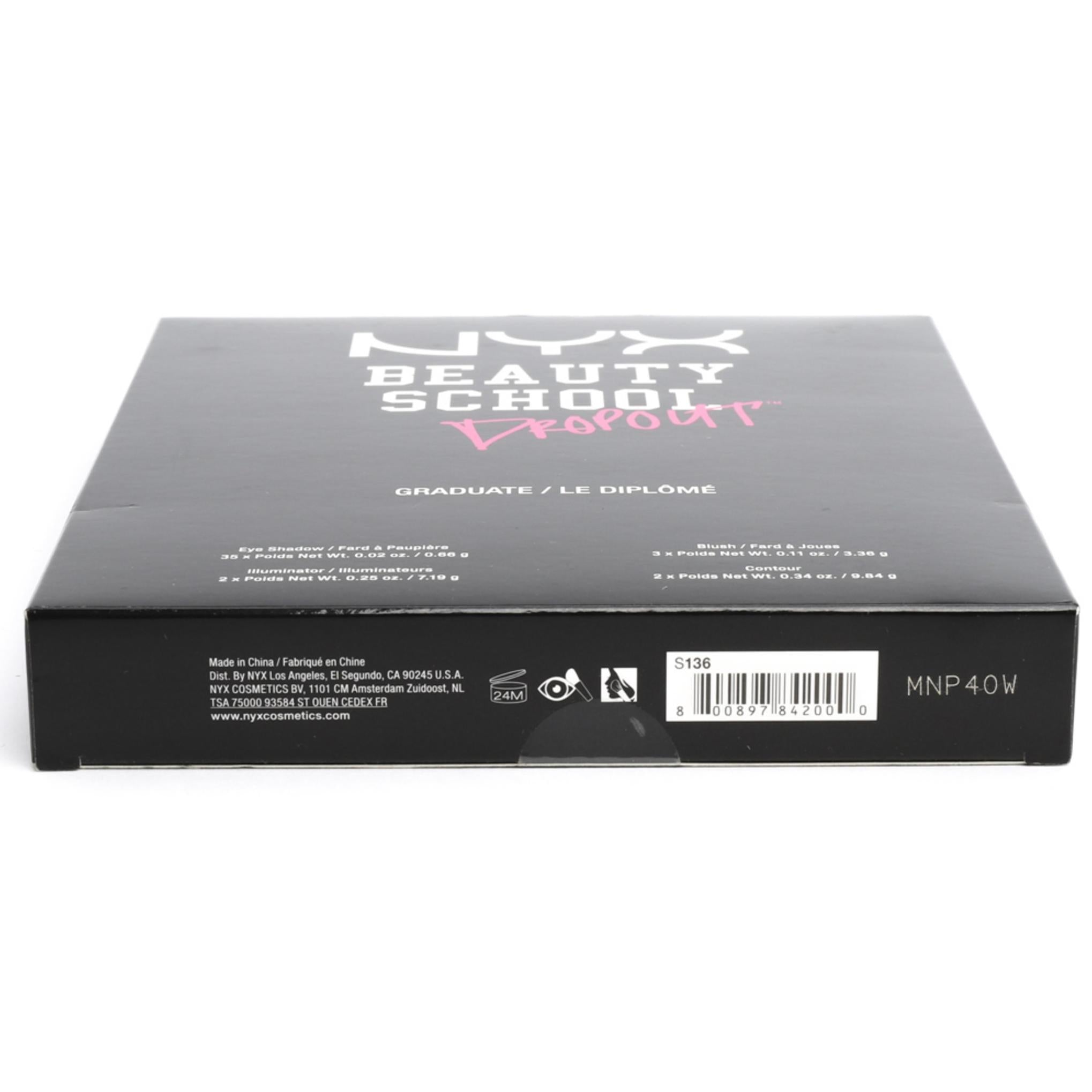 Палитра теней для век NYX Beauty School Dropout Graduate