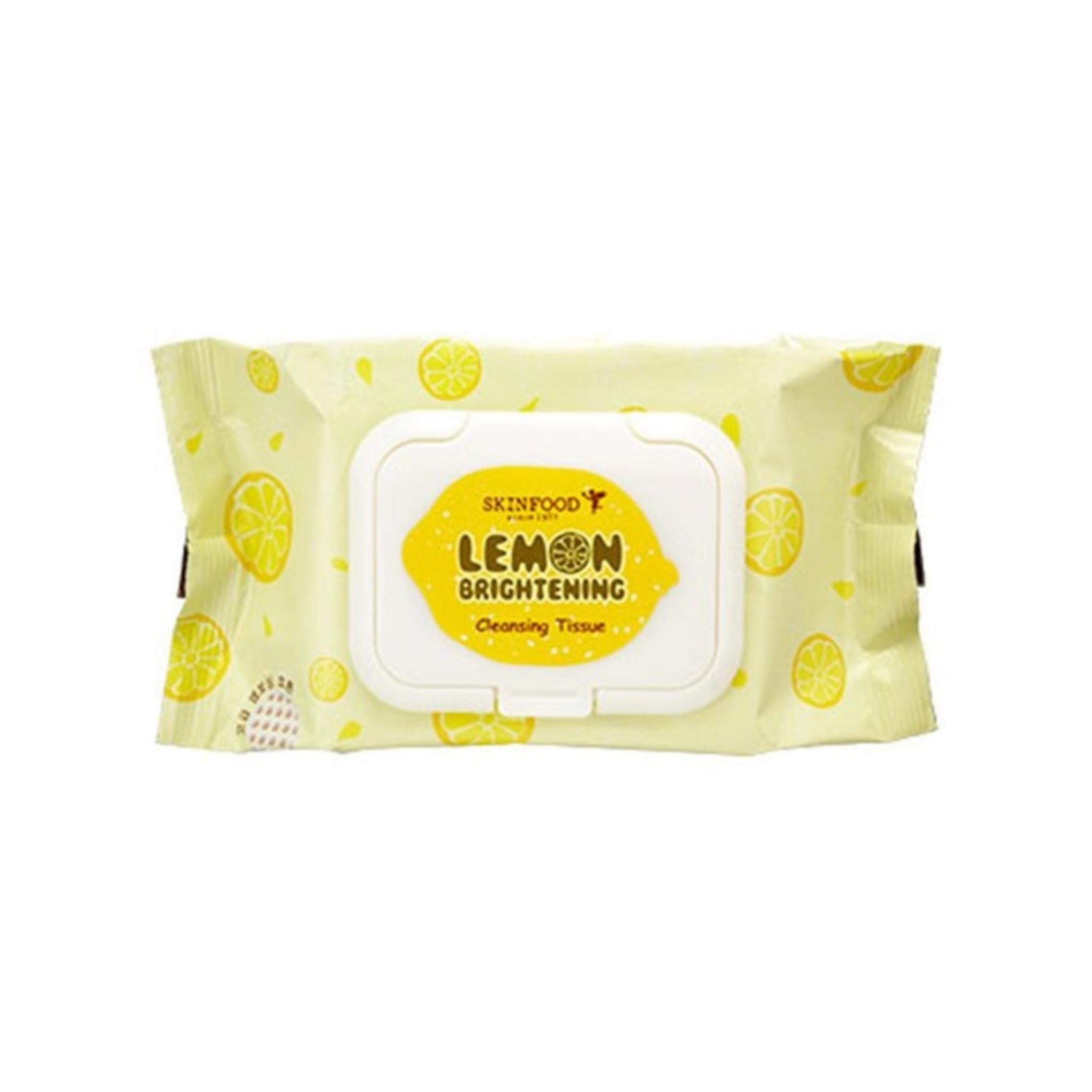 Очищающие салфетки Skinfood Lemon Brightening