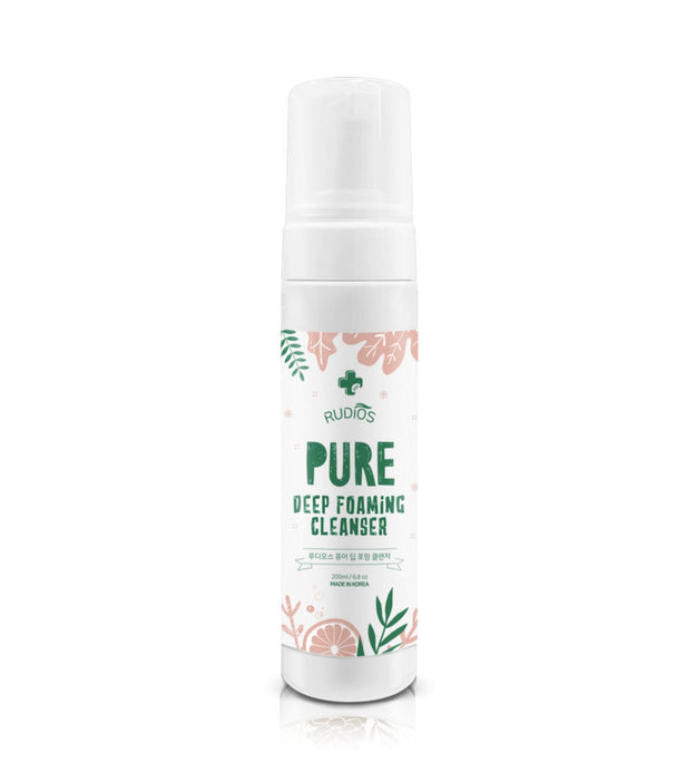 Rudios AHA BHA Pure Deep Foaming Cleansing Foam 200ml Foam Cleansing