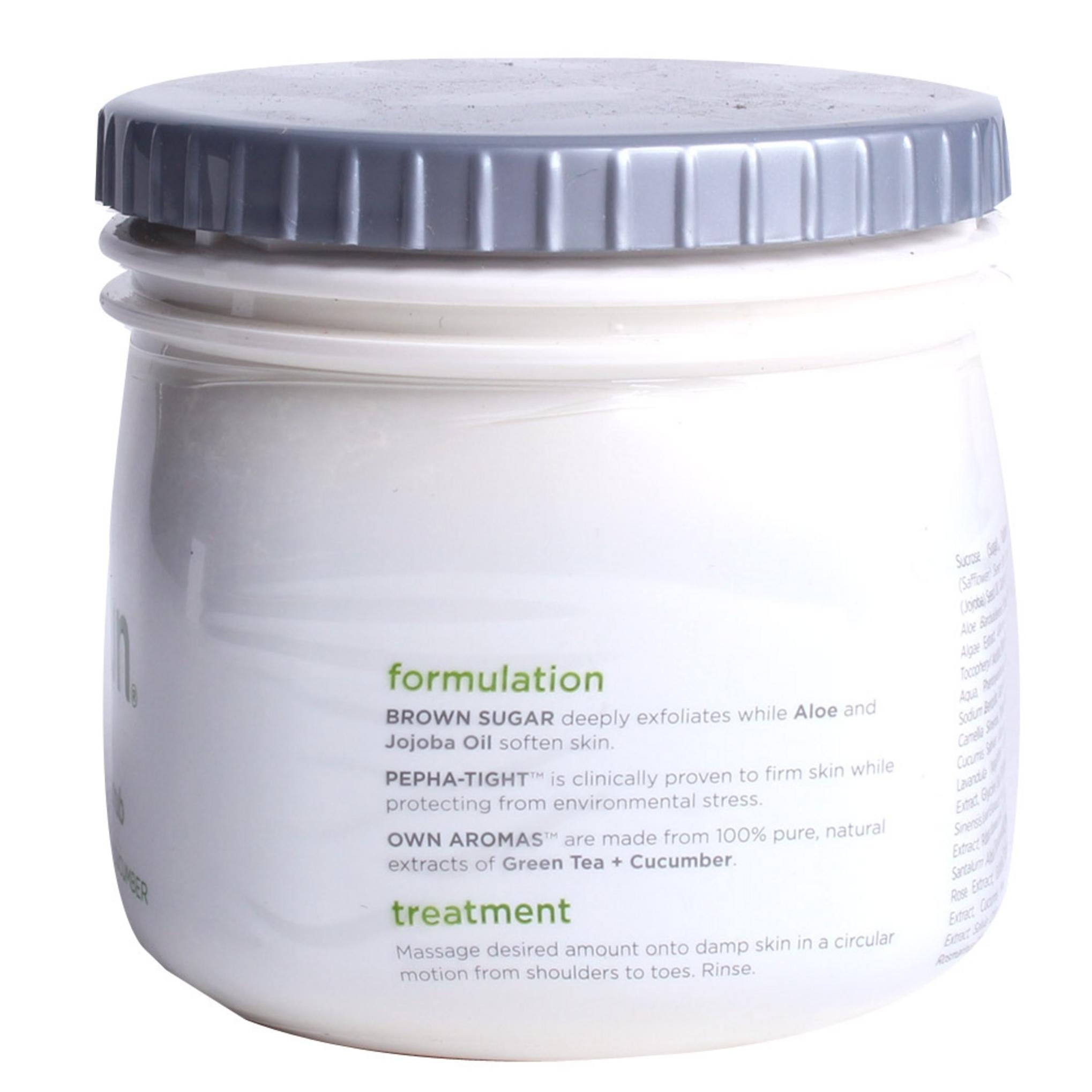 Own Beauty Age Defy Sugar Scrub Grüner Tee + Gurke