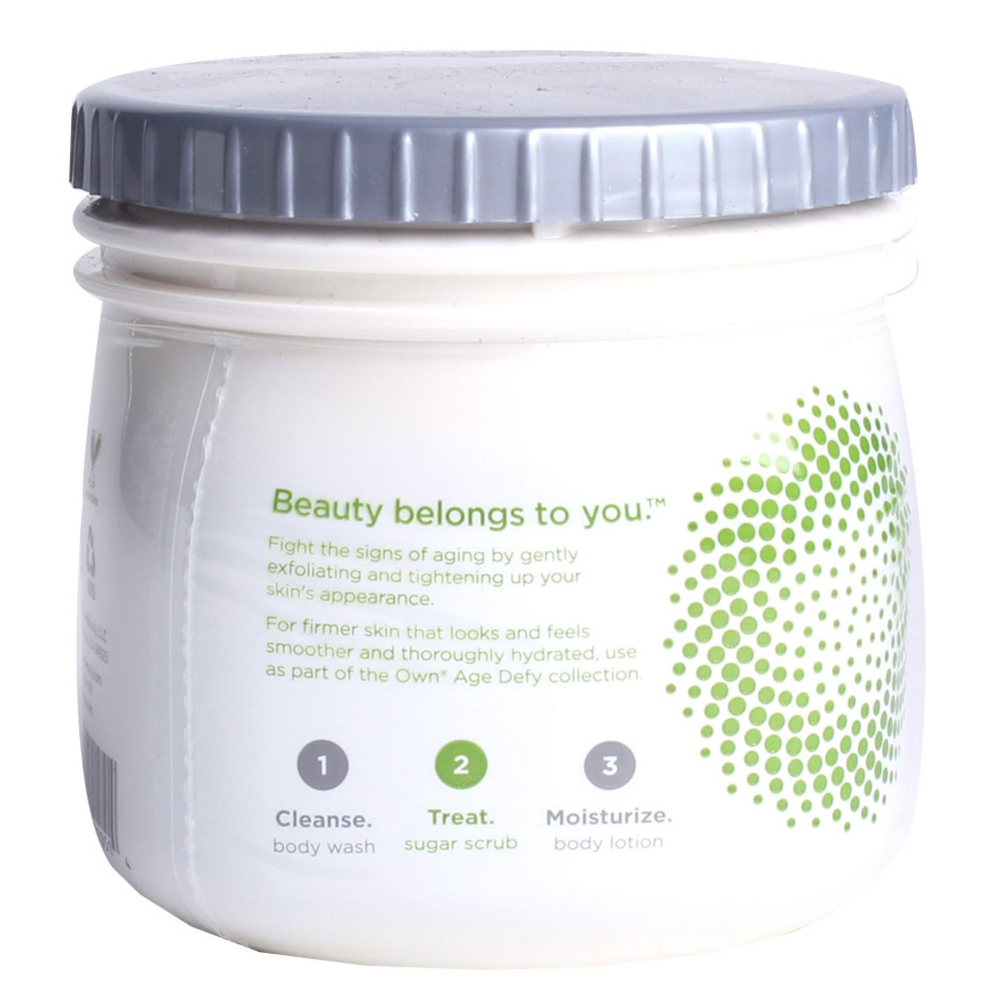 Own Beauty Age Defy Sugar Scrub Grüner Tee + Gurke