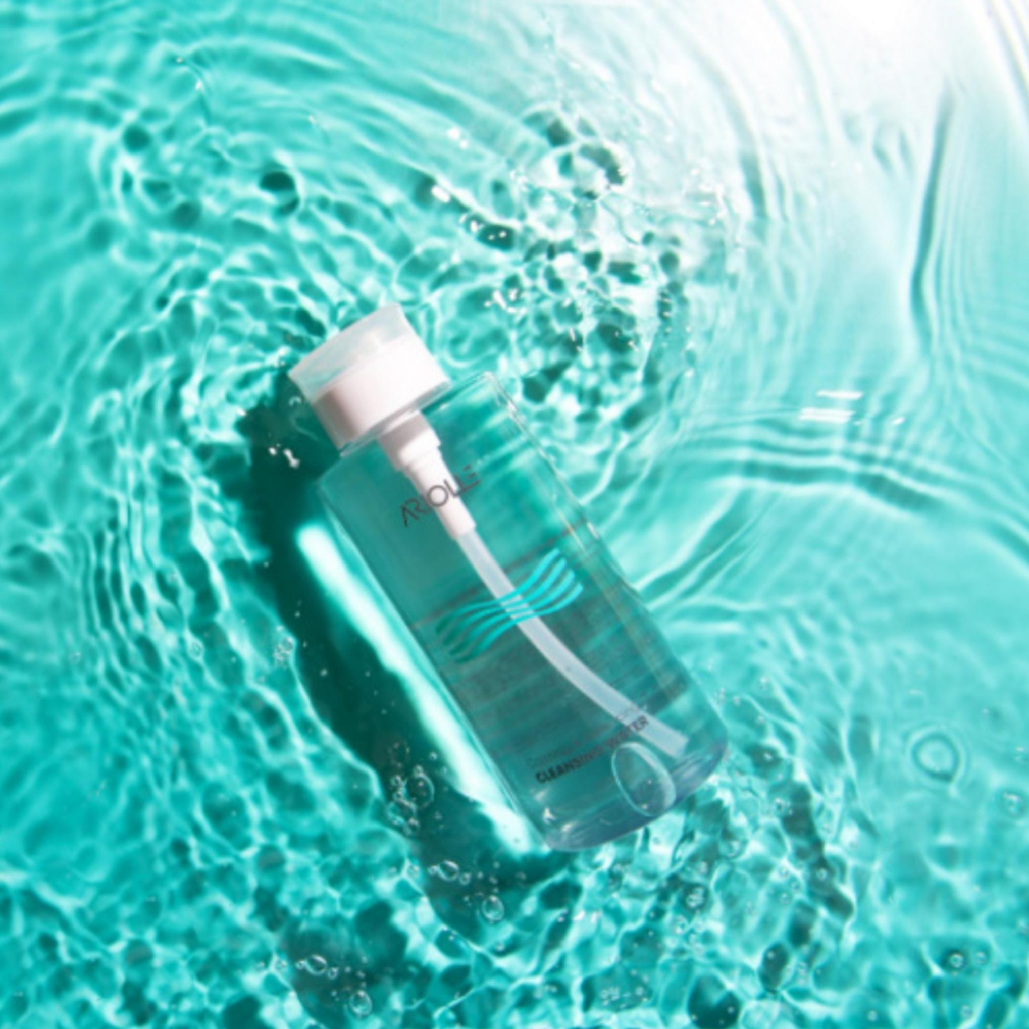 Ariole calmante e balanceador tipo bomba de água de limpeza levemente ácida