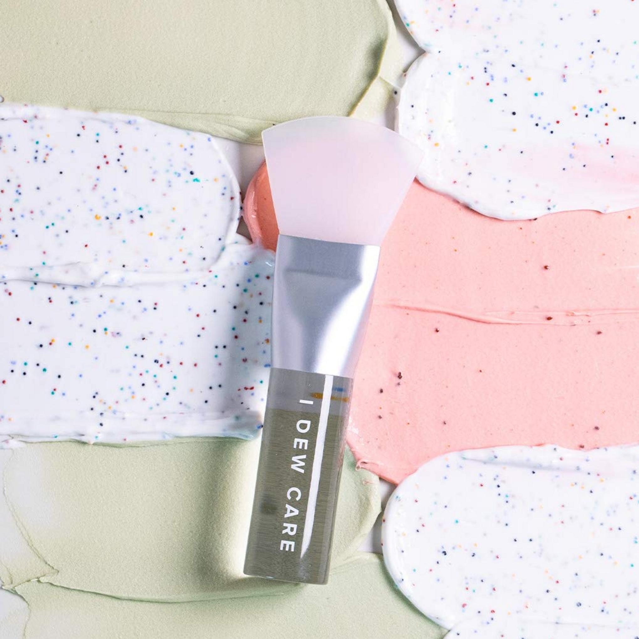 Eyedew Care Silicone Face Mask Pack Brush