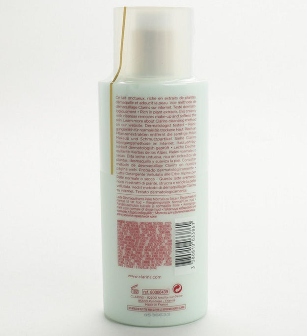 Leche limpiadora Clarins Alhain Herb Moringa