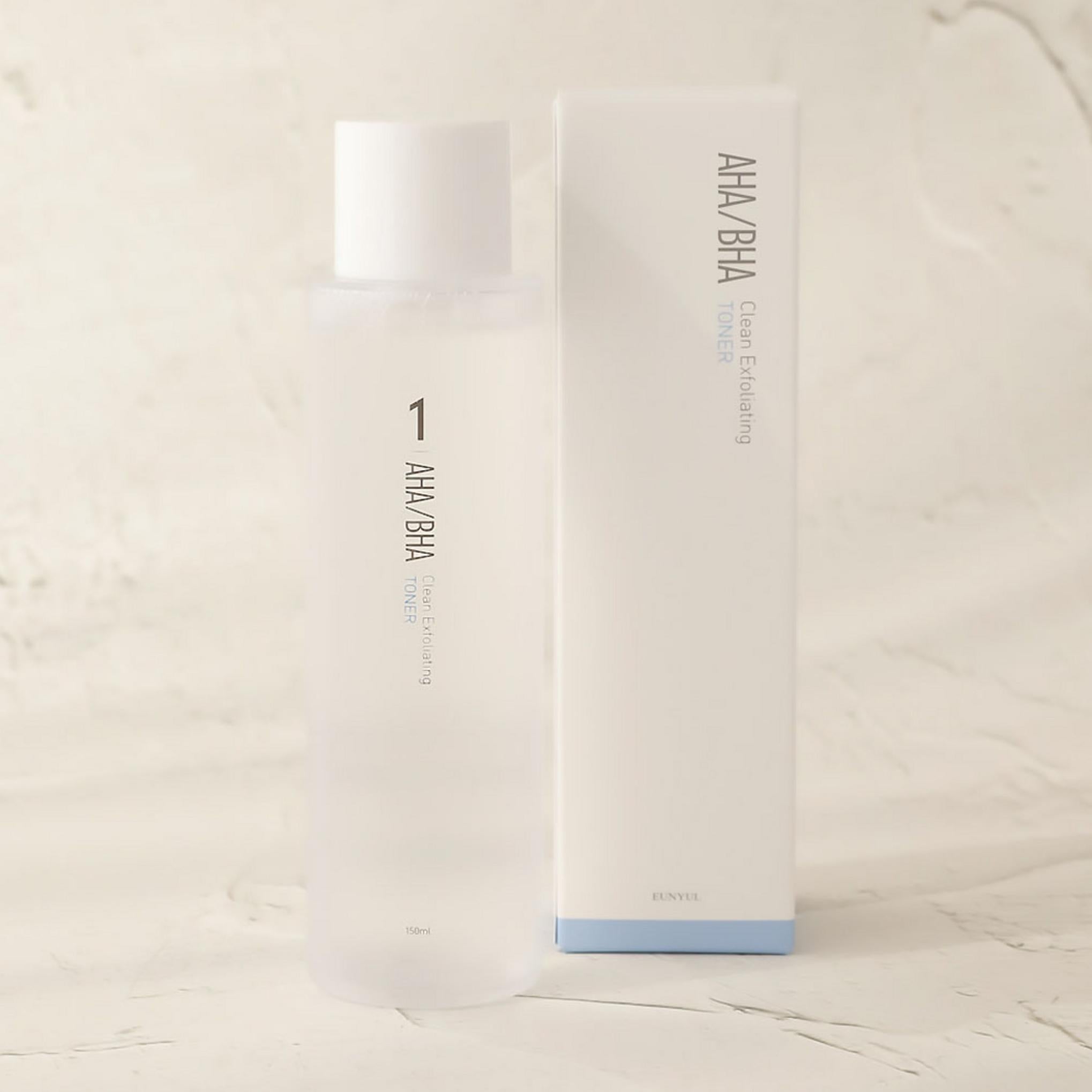 Tónico exfoliante limpio AHA BHA de Eunyul