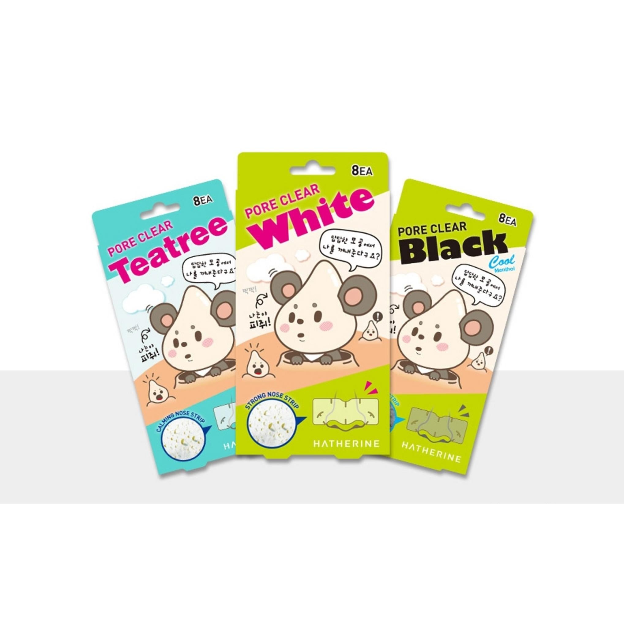 Haerin Pore Clear White Nose Pack