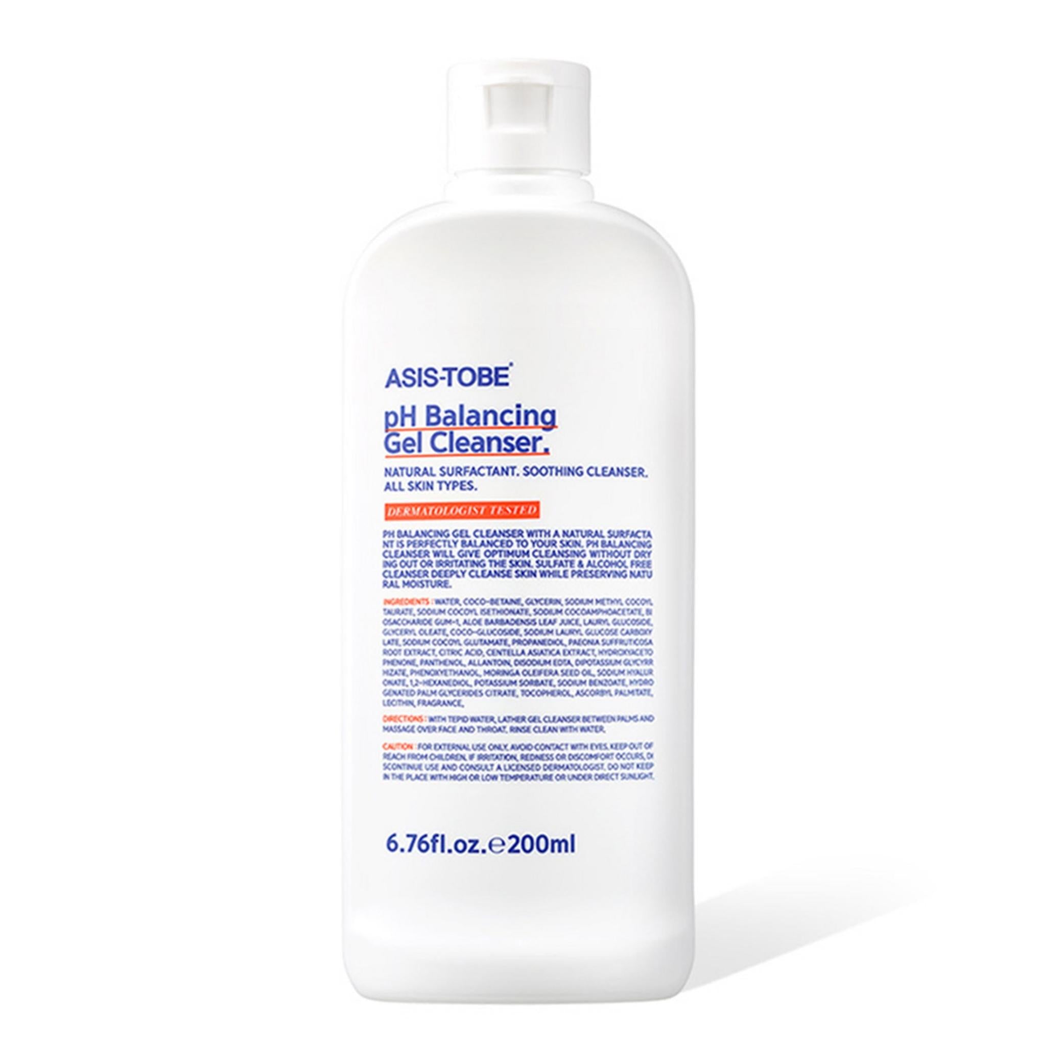 كما هو الحال مع منظف الجل الموازن لدرجة الحموضة