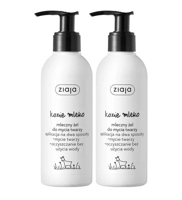Gel de limpeza profunda com leite de cabra Ziaja
