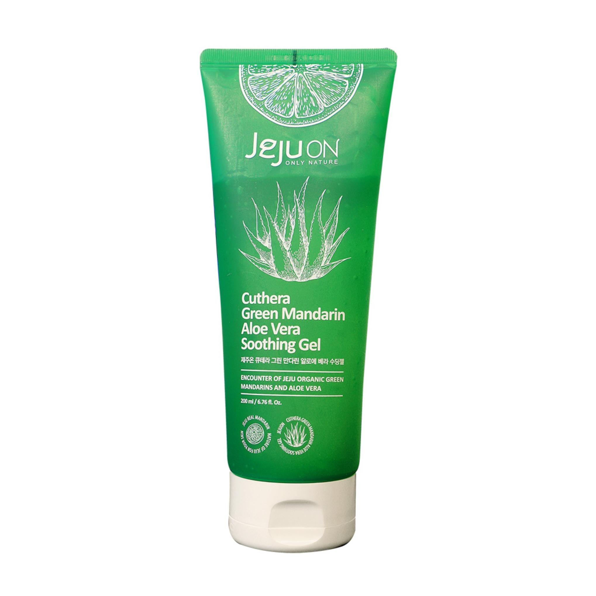 Gel calmante de aloe vera con mandarina verde Jejuon Qtera