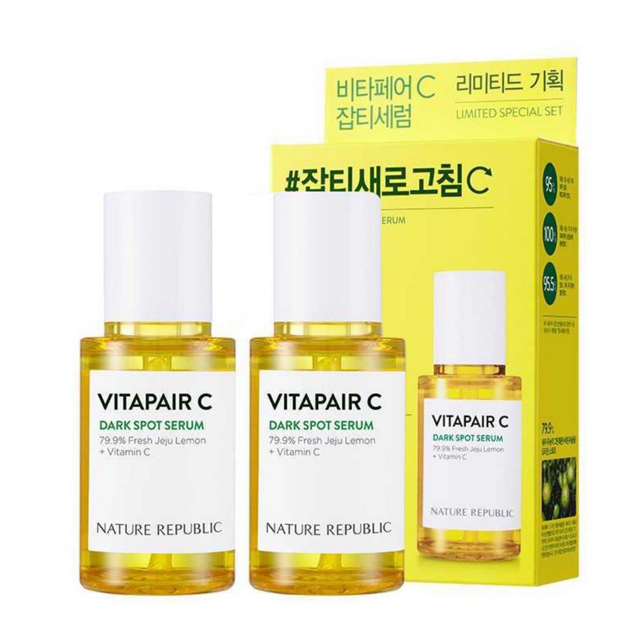 Nature Republic Online Exclusive Vita Pair C Blemish Serum Limited Special Set