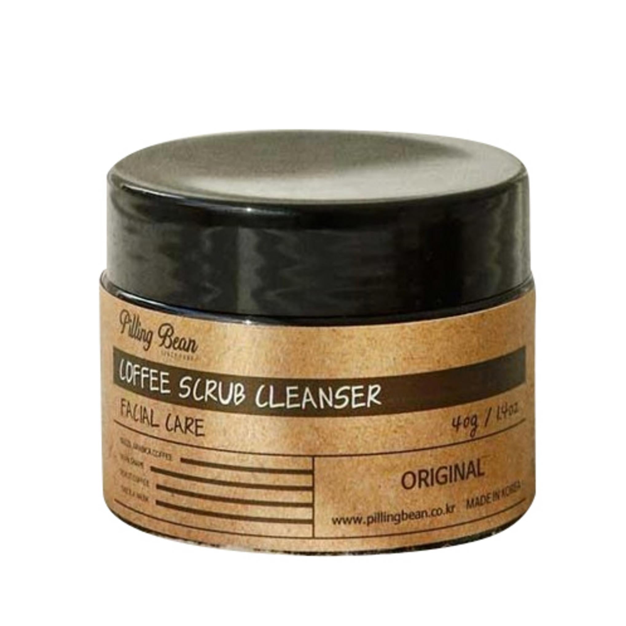 Gel exfoliant facial hypoallergénique Peeling Bean soin des pores d'origine