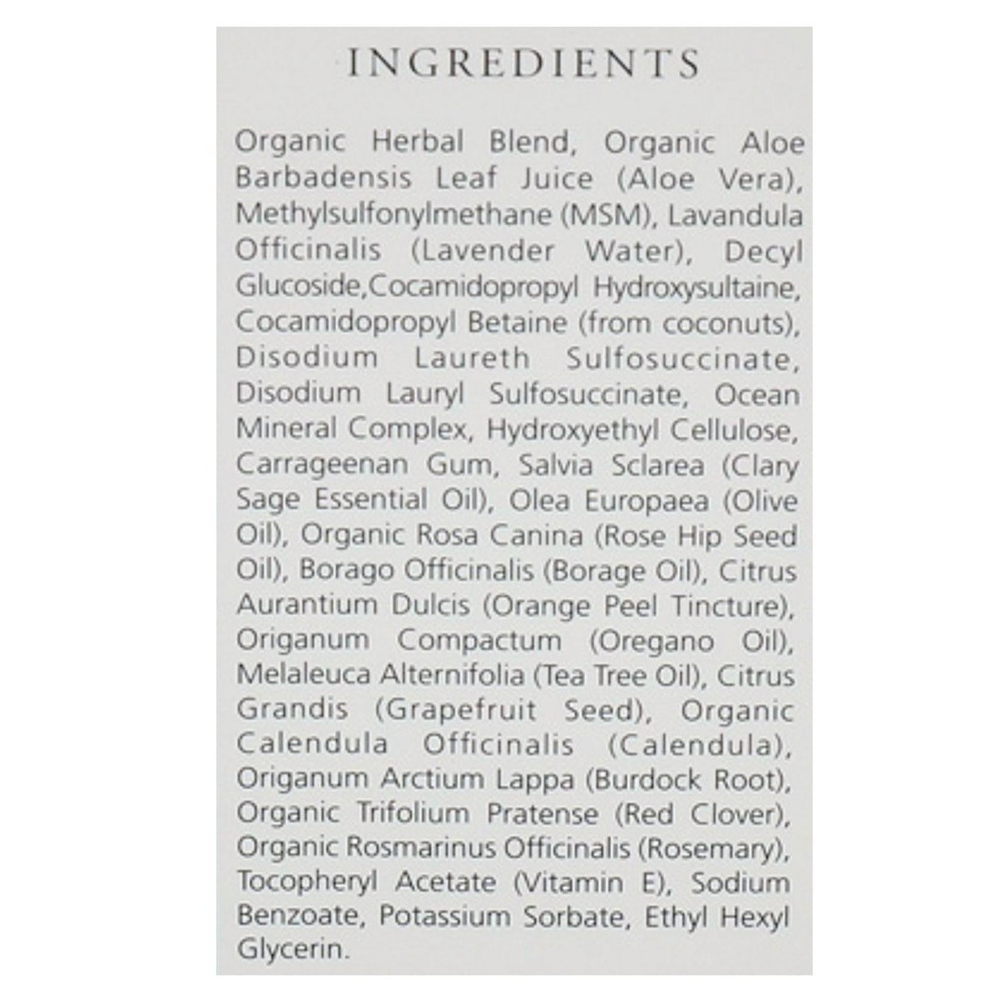 Jeffrey James Botanicals Yıkama Nazik Arındırıcı Temizleme