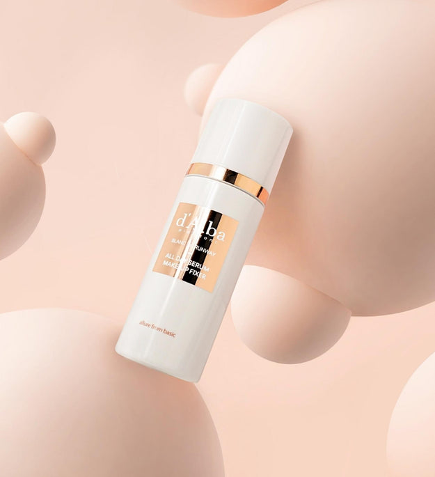 Sérum fixateur de maquillage All Day de Dalba Blanc de Runway