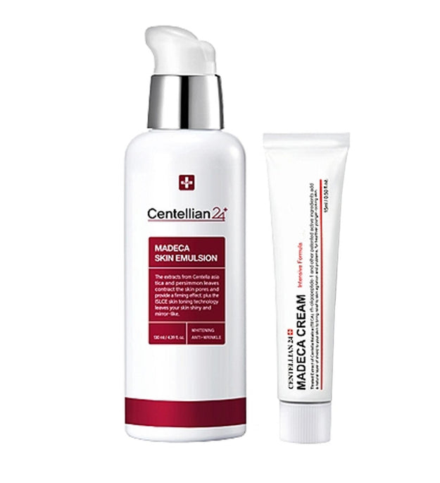 Centellian24 Madeca Skin Emulsion 130ml + Cream Intensive Formula 15ml