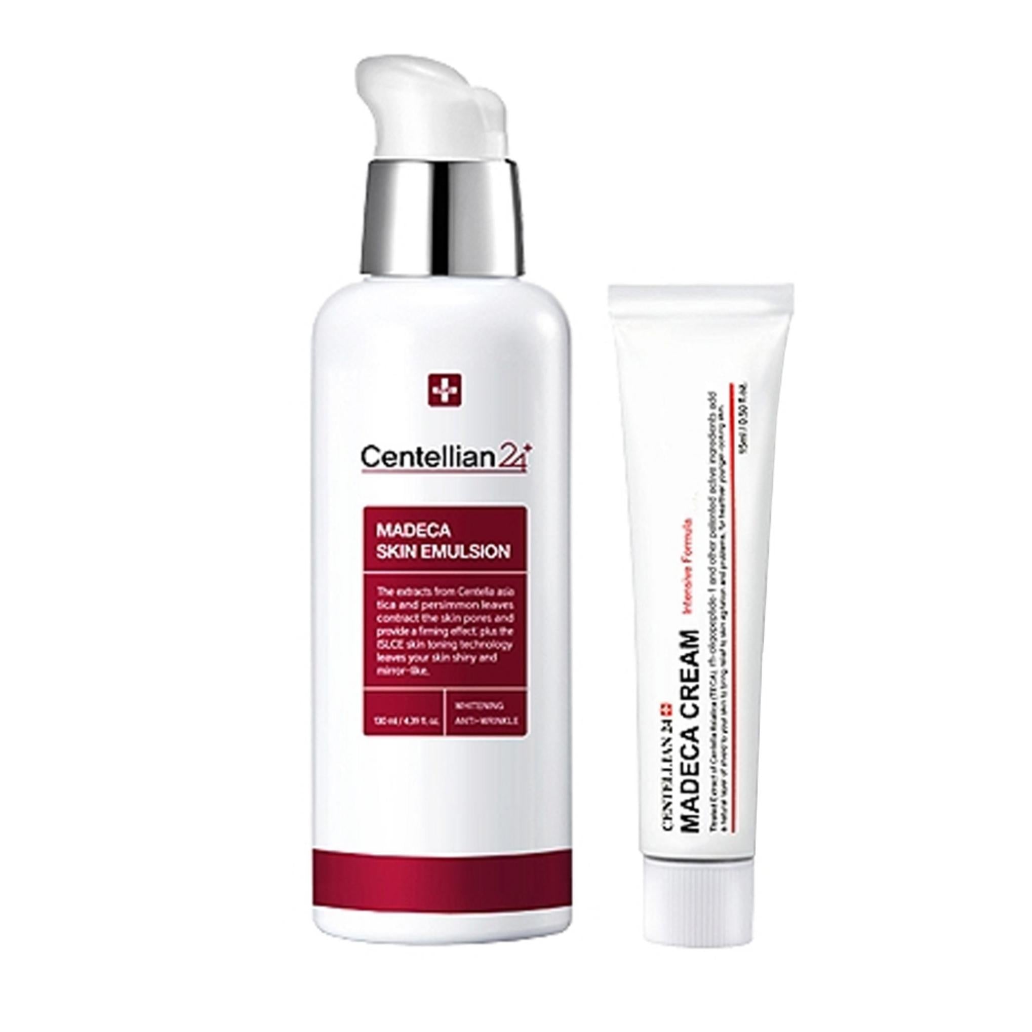 Centellian24 Madeca Skin Emulsion 130ml + Cream Intensive Formula 15ml