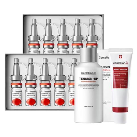 Centellian 24 Micro Biome Ampoule 7ml x 10p + Biome Water 150ml + Cream Power Boosting Formula 50ml Set
