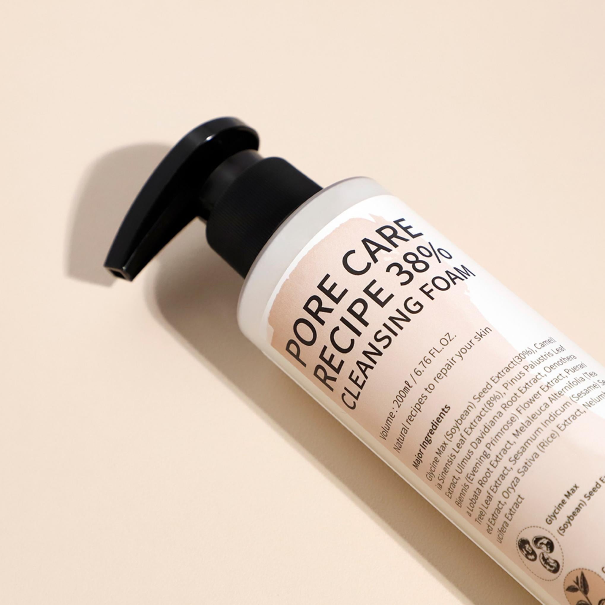 وصفة ApleB للعناية بالمسام بنسبة 38% من رغوة التنظيف