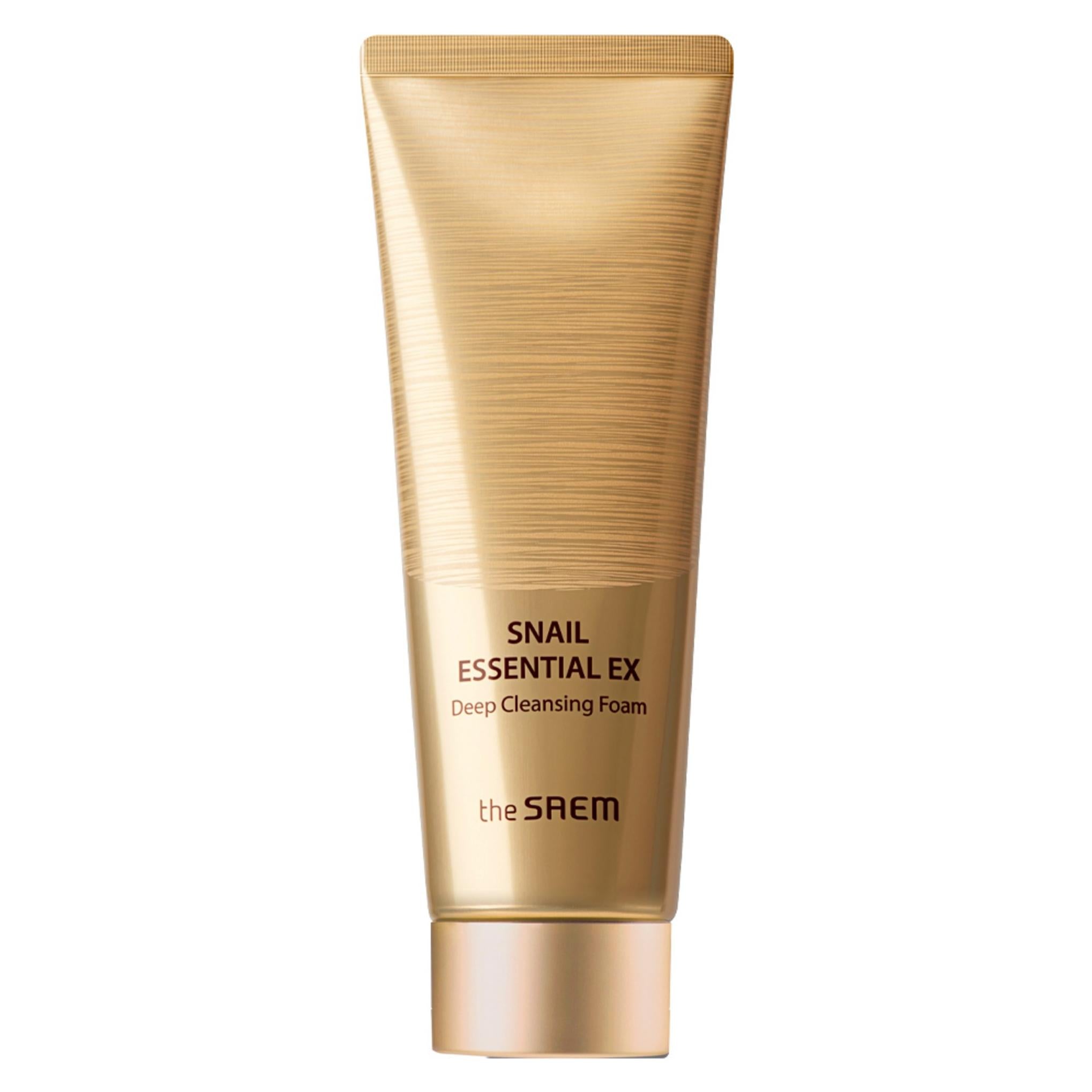 رغوة التنظيف العميق Saem Snail Essential EX