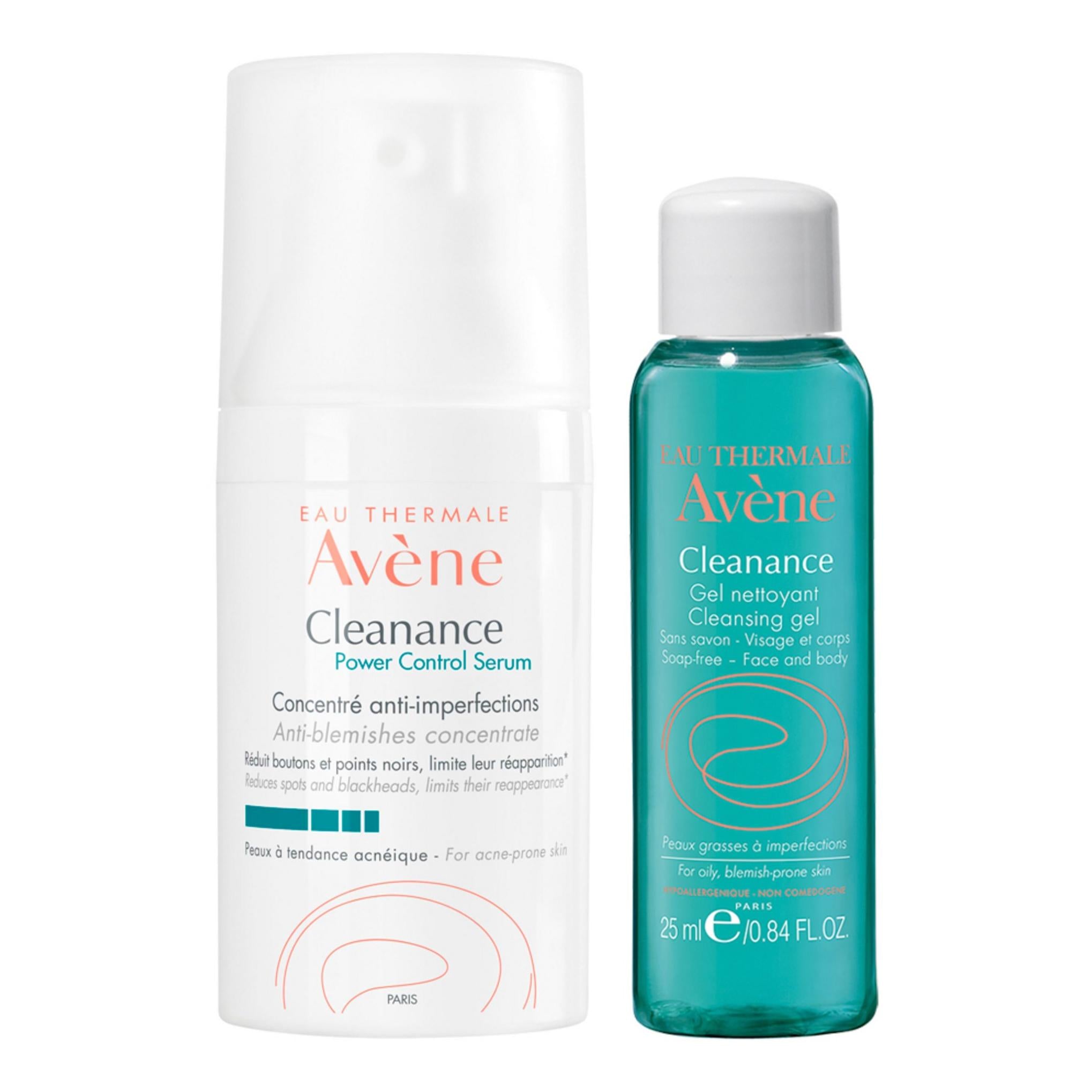 Avene Cleanance Sérum de Controlo Power 30ml + Gel de Limpeza Cleanance 25ml