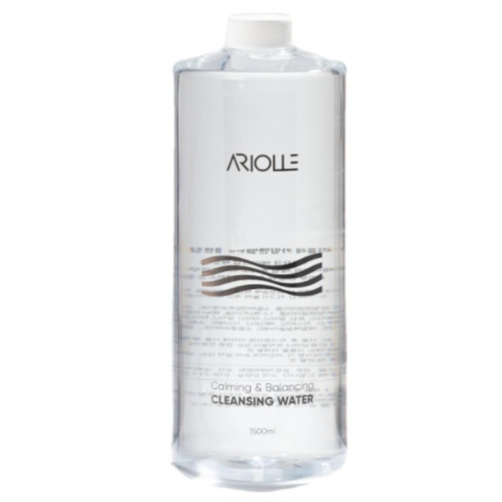 Ariole água de limpeza calmante e equilibrante de grande capacidade