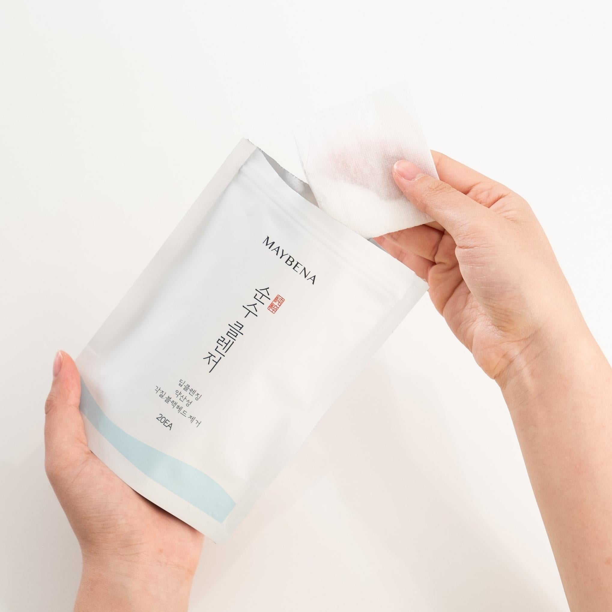 منظف ​​إنزيم لتقشير الرؤوس السوداء من مايينا