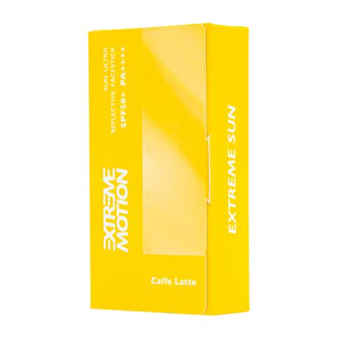 Extreme Motion Sun Ultra Reflektierender Gesichts-Sonnenstift Nr. 23 Cafe Latte SPF50+ PA++++