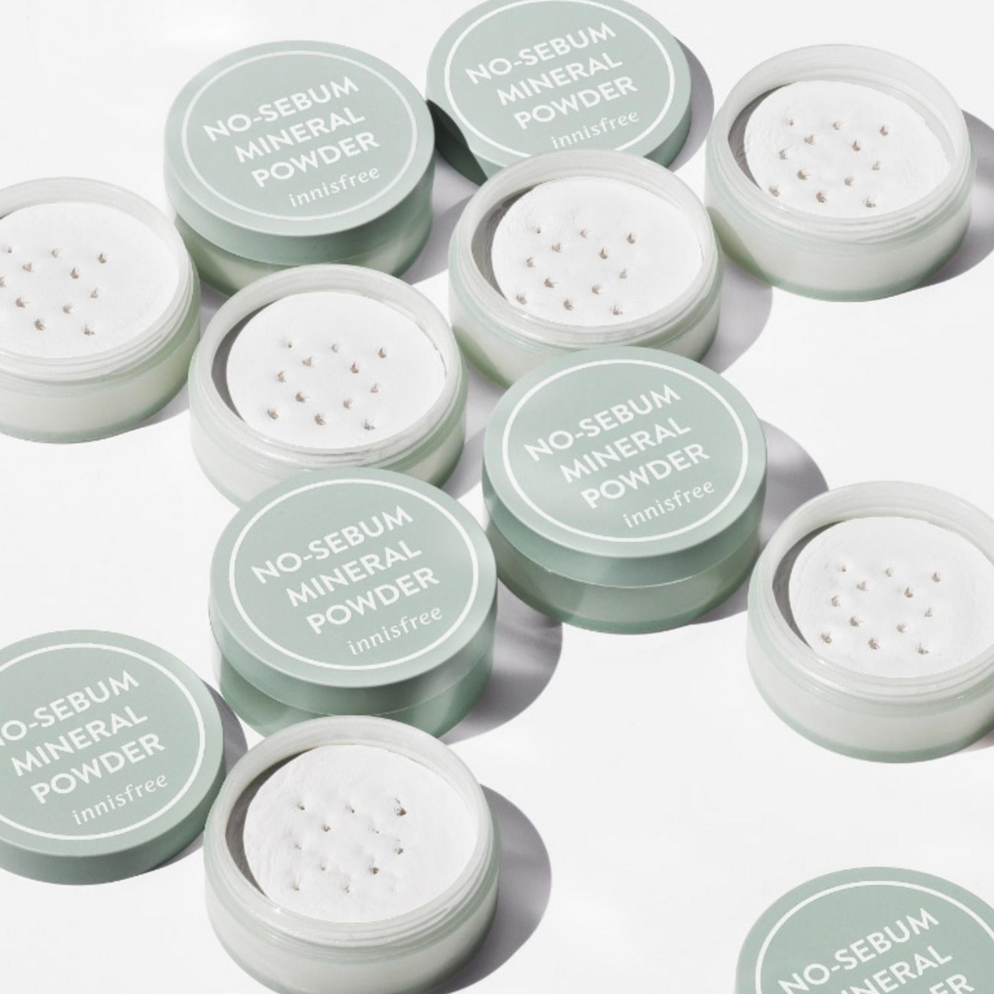 Polvere minerale senza sebo