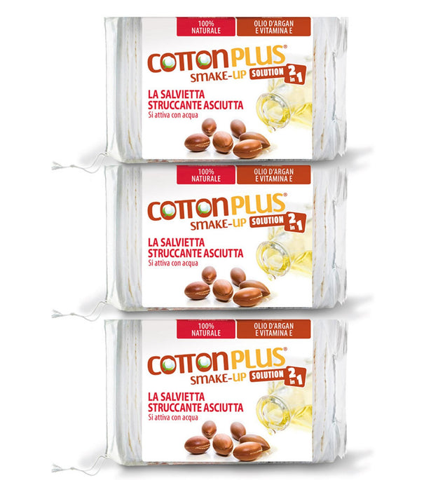 Natural Cotton 100% Argan Oil Cleansing Cotton Pad Maxi