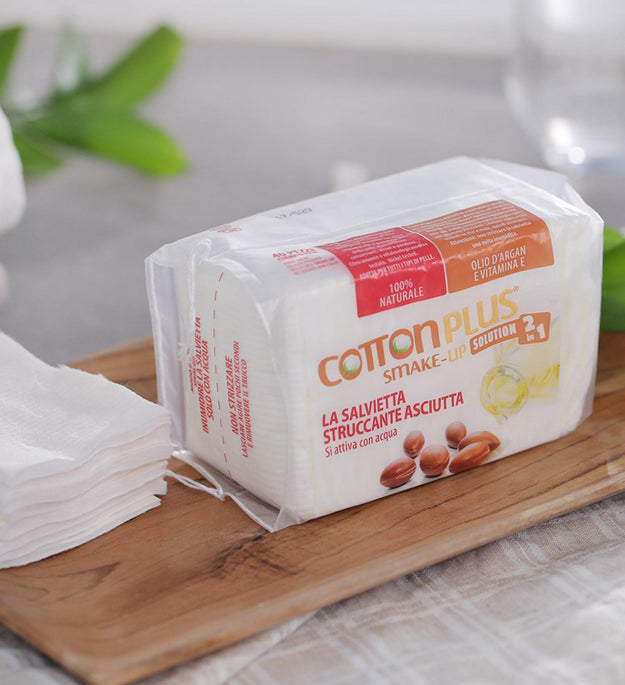 Natural Cotton 100% Argan Oil Cleansing Cotton Pad Maxi