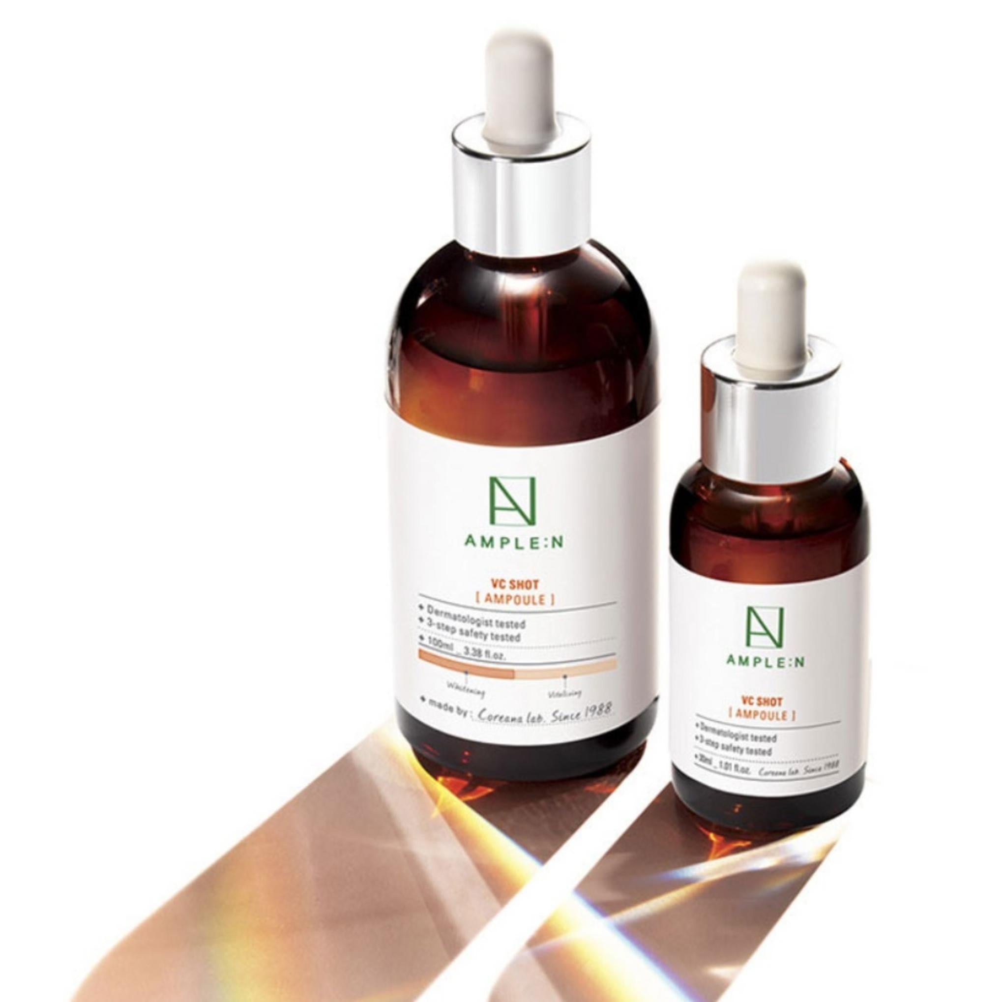 Ampola Coreana & Ampola Shot VC Grande Capacidade