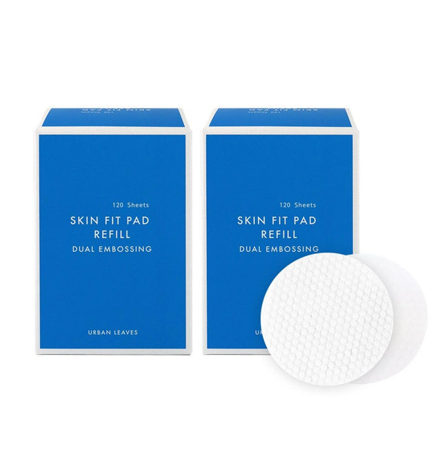 Urban Lives Dual Embossing Type Skin Fit Pad Refill 120p